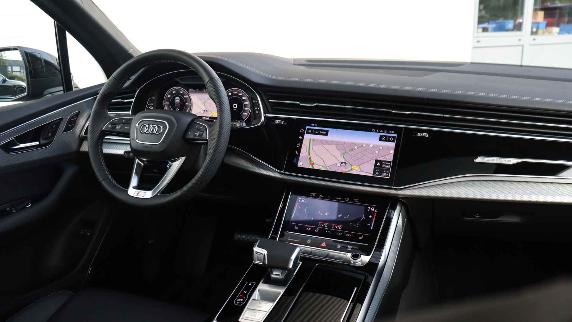 Audi Q7 60 TFSI e Quattro Pro Line S Competition | B&O | Panoramadak | Ruitstiksel | HD Matrix | Trekhaak - 13/39