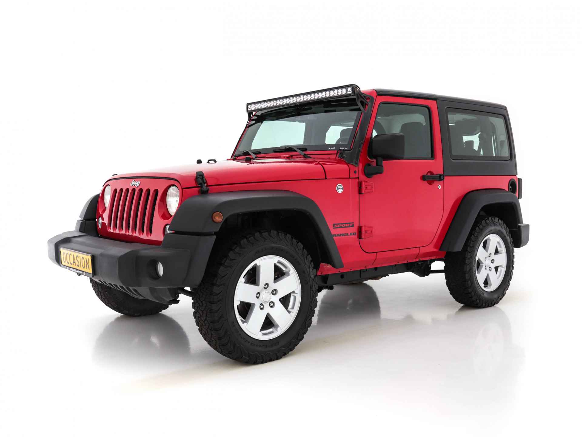 Jeep Wrangler Unlimited 2.8 CRD ATX 4WD Cabrio Hardtop Sport Euro 6 Aut. *AIRCO | CRUISE | LED-BAR* - 3/31