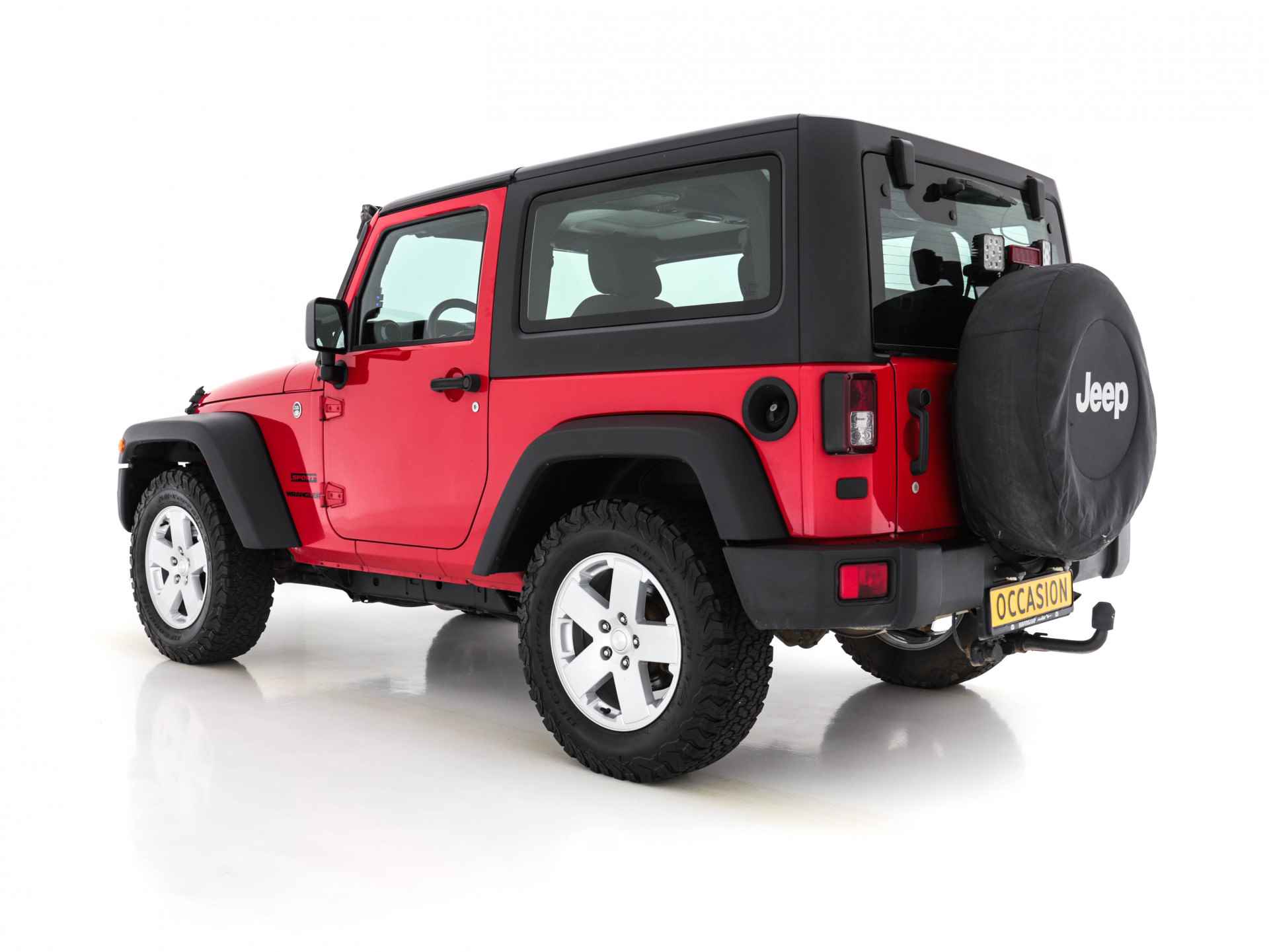 Jeep Wrangler Unlimited 2.8 CRD ATX 4WD Cabrio Hardtop Sport Euro 6 Aut. *AIRCO | CRUISE | LED-BAR* - 4/31