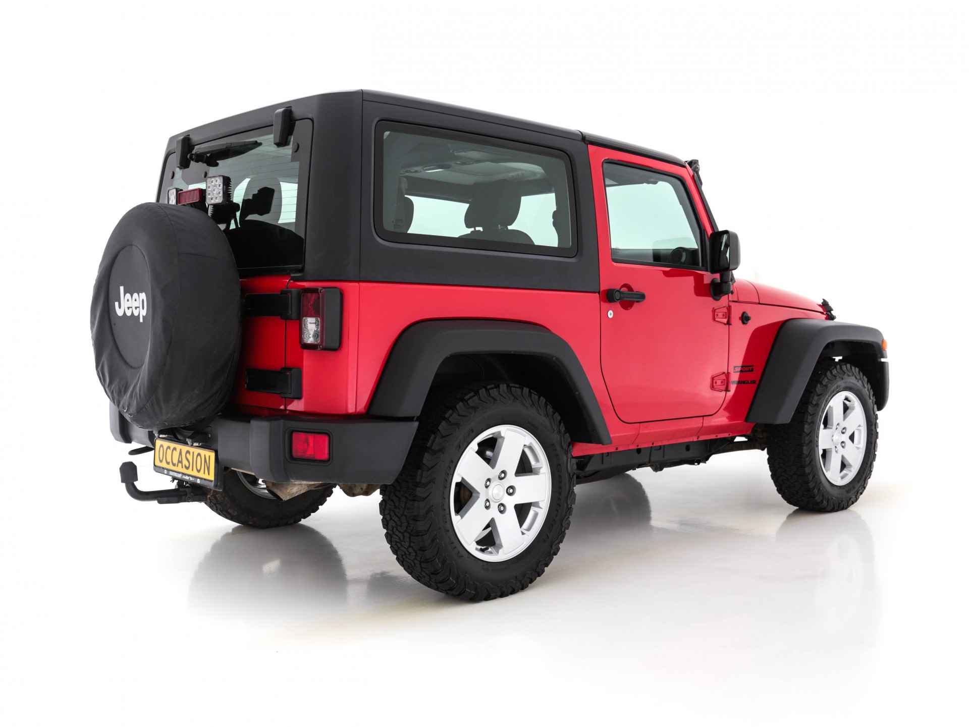 Jeep Wrangler Unlimited 2.8 CRD ATX 4WD Cabrio Hardtop Sport Euro 6 Aut. *AIRCO | CRUISE | LED-BAR* - 6/31