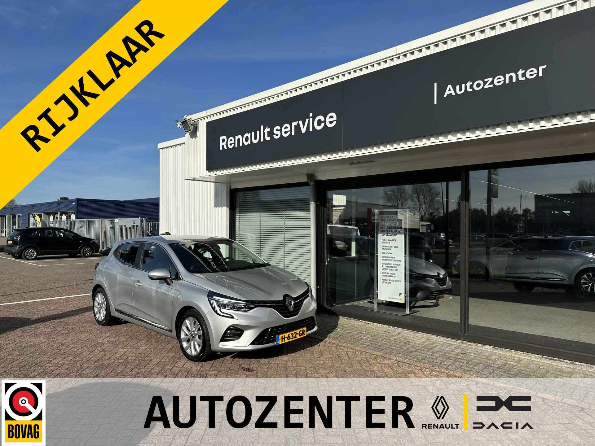 Renault Clio 1.0 TCe Intens | trekhaak | groot navischerm | parkeersensor v+a | camera | tijdelijk gratis Top Afleverpakket twv Eur 695 - 1/49