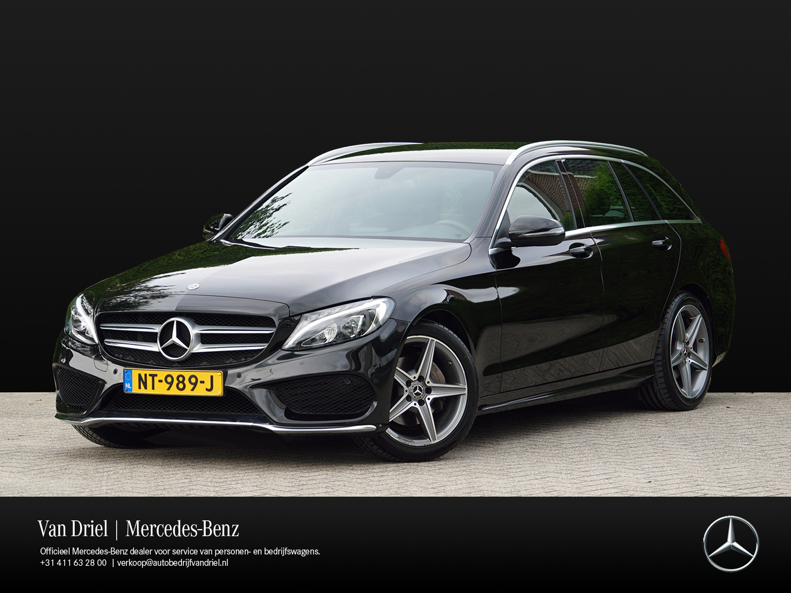 Mercedes-Benz C-Klasse Estate C 180 AMG Line | Trekhaak 1ste eigenaar bij viaBOVAG.nl