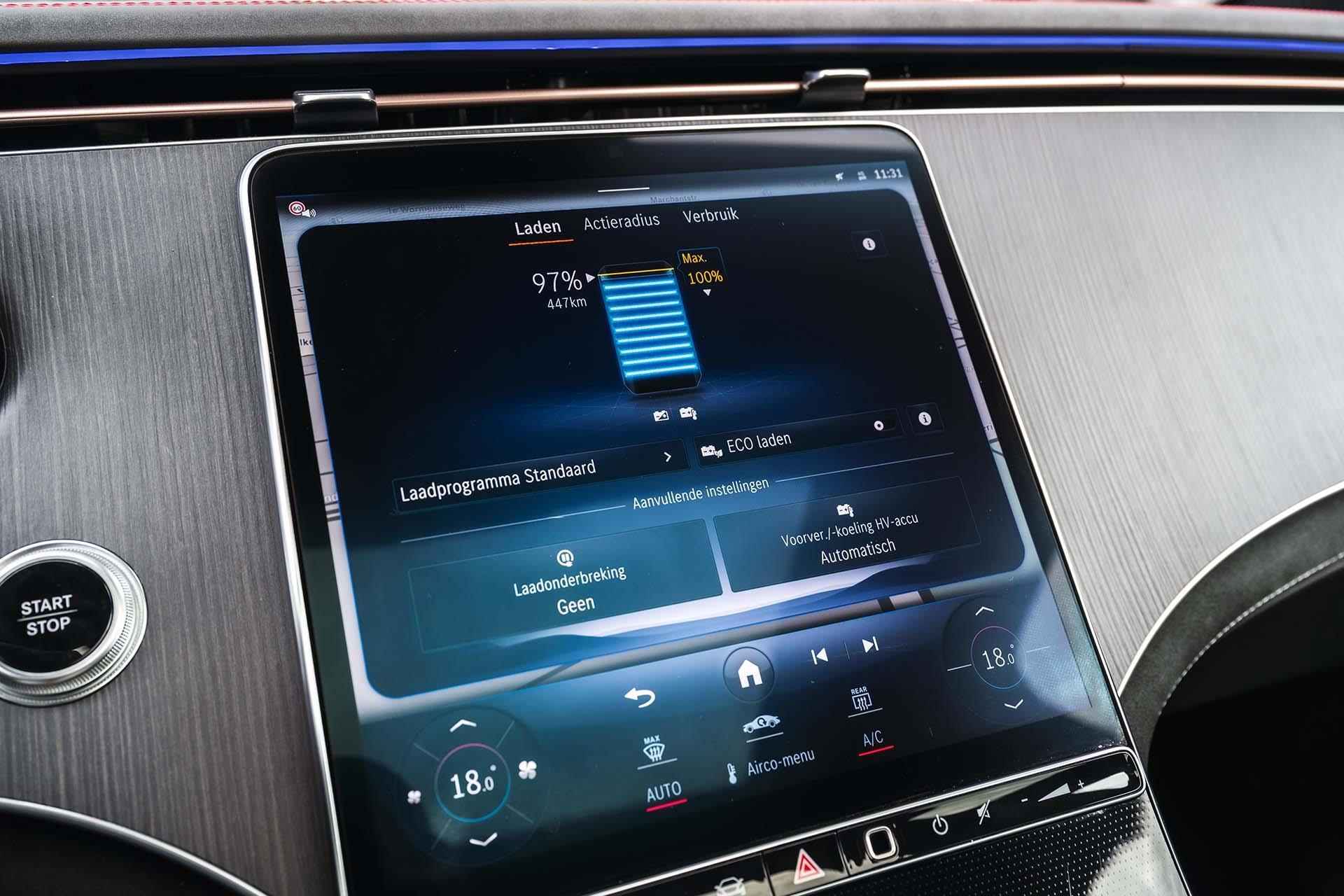 Mercedes-Benz EQE SUV 350+ AMG Premium | Trekhaak | Burmester 3D | Panoramadak | Rij-Assistentiepakket + | Smaragd Groen | 360-camera | Luchtvering | Digital Light | 22" | Keyless Entry | Apple Carplay | - 34/41