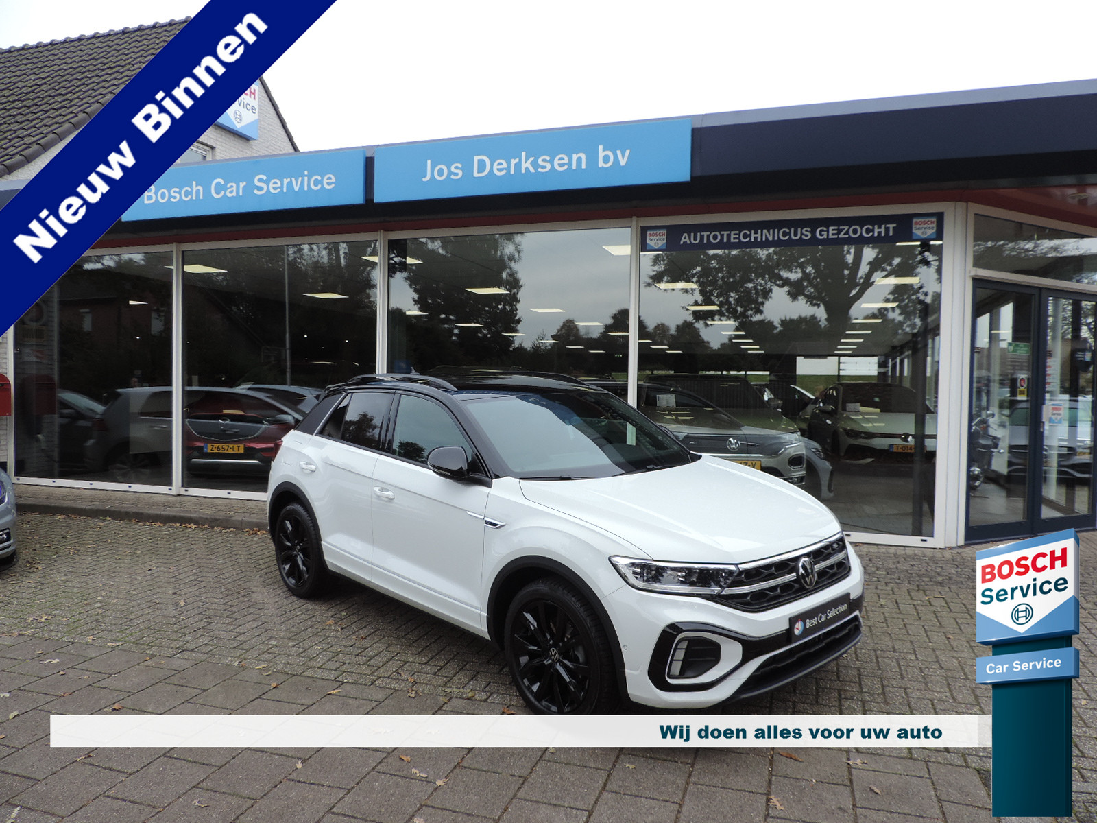 Volkswagen T-Roc 1.5 TSI R-Line DSG Black Style - Leer / memory | Camera | Massage | Stoel/stuurverw.