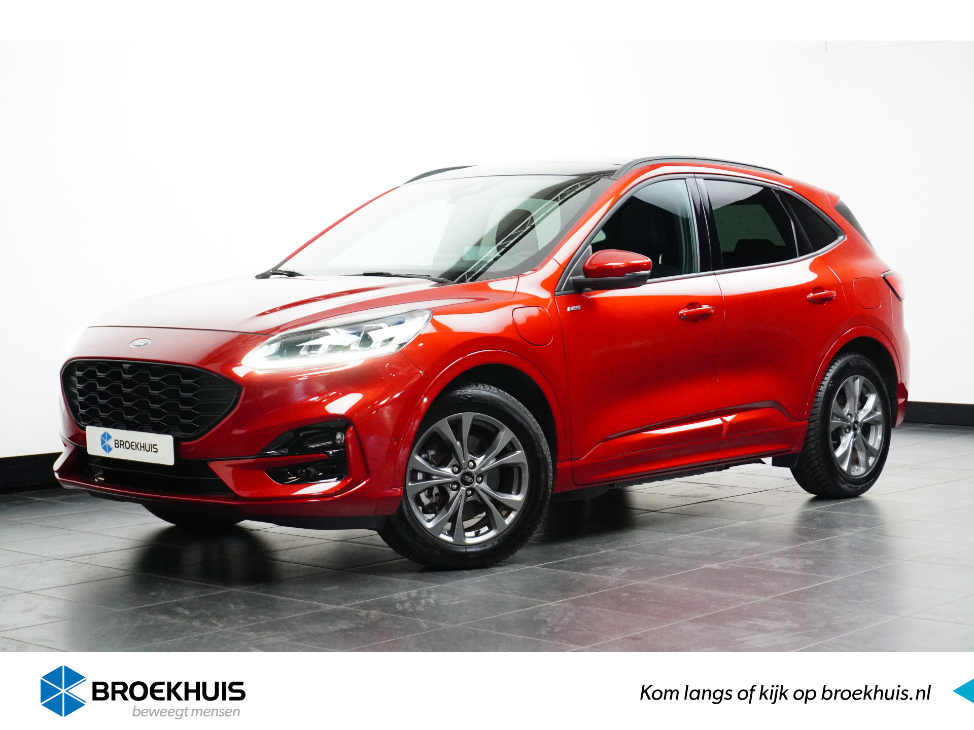 Ford Kuga 2.5 PHEV ST-Line X | Panoramadak | Adaptieve Cruise | Dodehoek Herkenning | Winter-pack | Head Up display