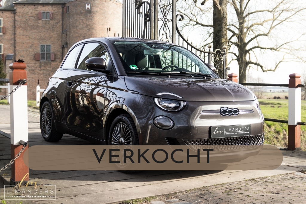 Fiat 500E Action 24 kWh 2021 BRUIN | Apple CarPlay | Automaat | Airco