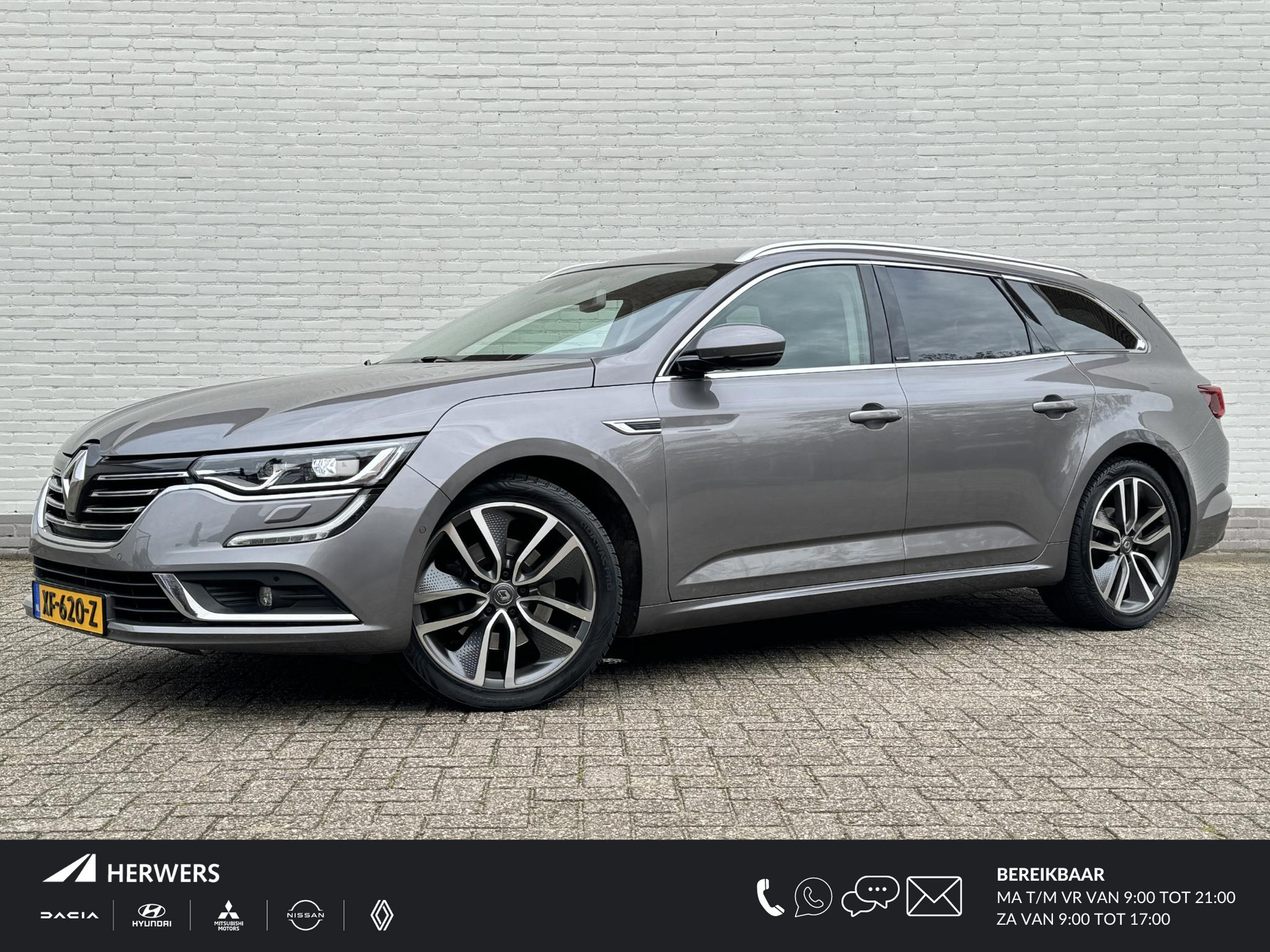 Renault Talisman Estate 1.8 TCe Intens / Trekhaak / BOSE SURROUND® premium audio / Parkeer Assistent / Dodehoek Detectie / Stoelverwarming / Stuurverwarming / Navi / Cruise / Clima / Keyless / DAB / NAP /