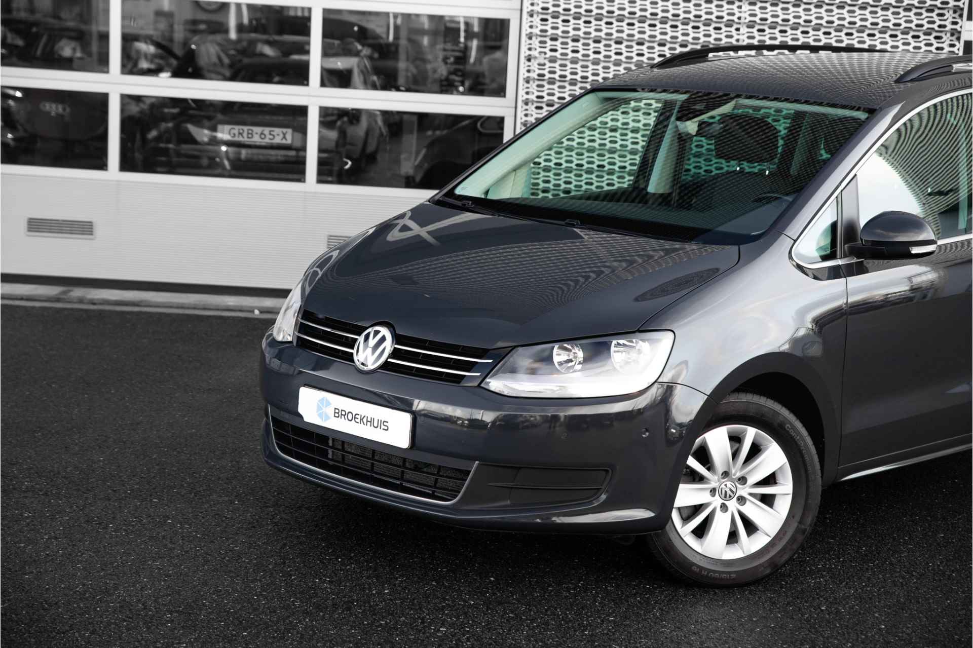 Volkswagen Sharan 1.4 TSI 150 pk DSG Comfortline | Cruise Adaptief | Dodehoek | Navigatie | Sensoren | - 17/28