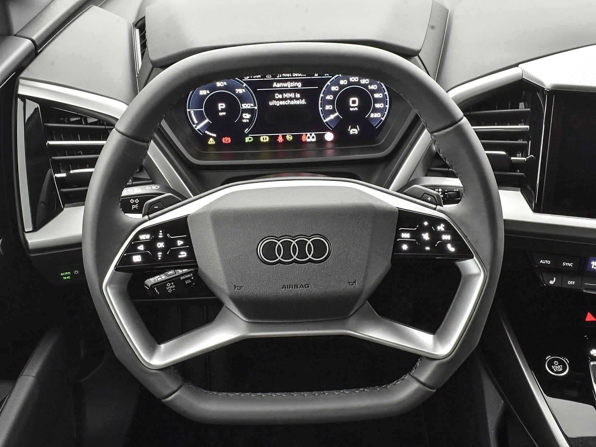 Audi Q4 e-tron 45 quattro Advanced edition 286 PK · MEGA Sale · Assistentiepakket plus · Comfortpakket · Privacy glas - 16/31