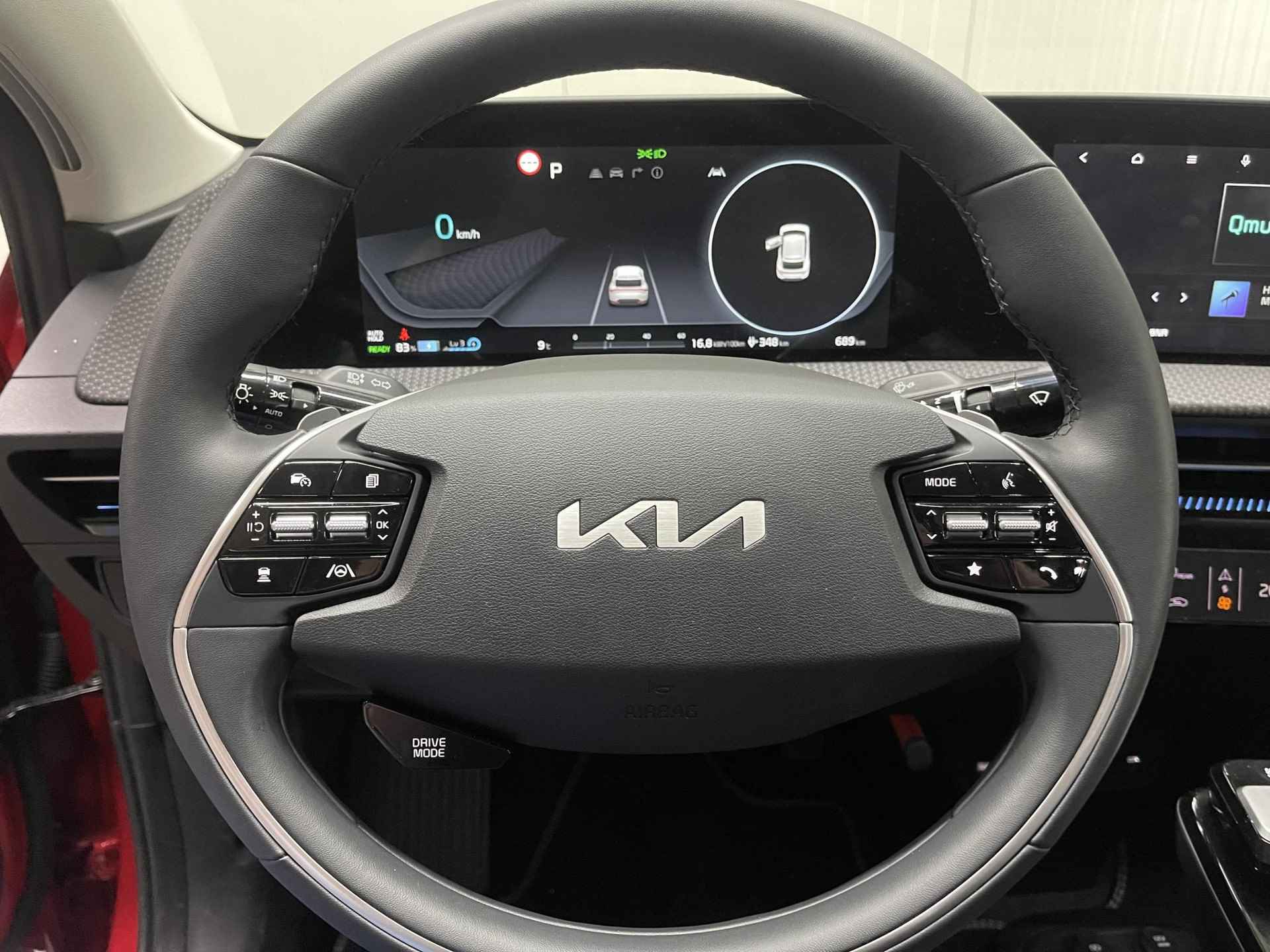 Kia EV6 Plus 77,4 kWh Stoelverwarming v&a, Camera, Navigatie, Parkeersensoren v&a - 9/29