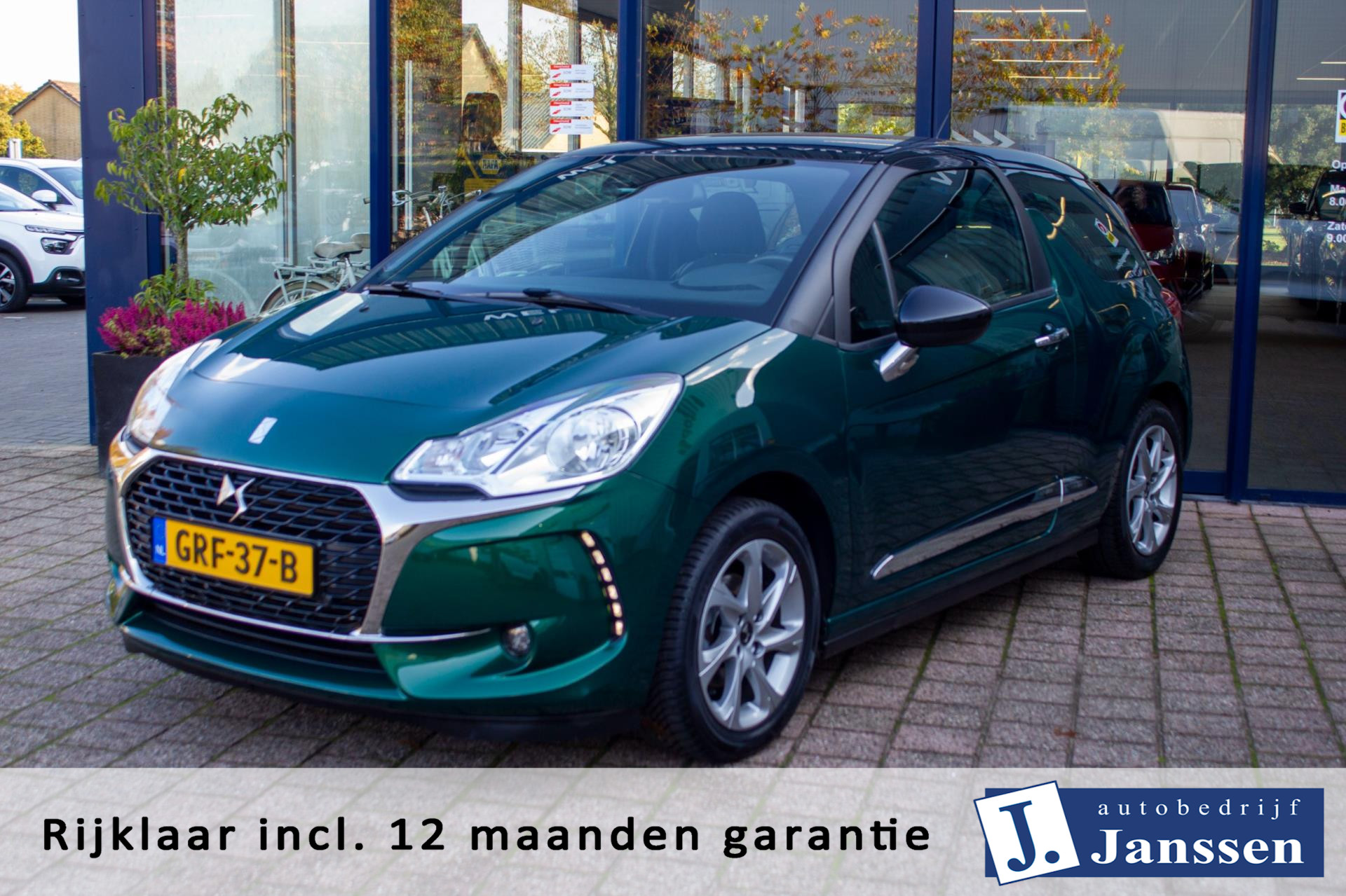 DS 3 1.2 PureTech Performance Line |Prijs rijklaar incl. 12 mnd garantie | Apple carplay Android auto Bluetooth Camera Stoelverw