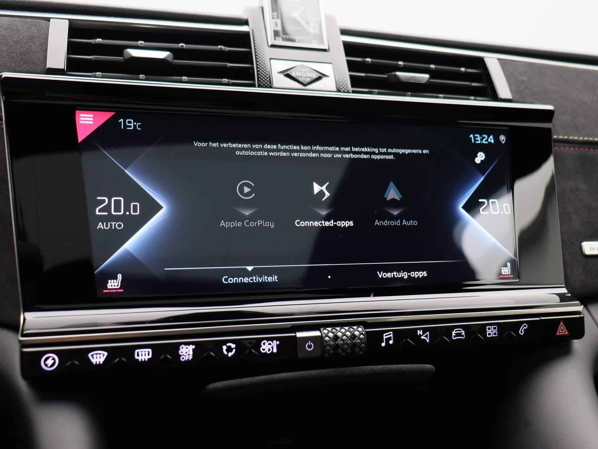 DS 9 E-Tense Performance Line+ | Half-Leder | Navigatie | Camera | Apple Carplay/Android Auto | Cruise control | Dodehoek Detectie | - 29/56