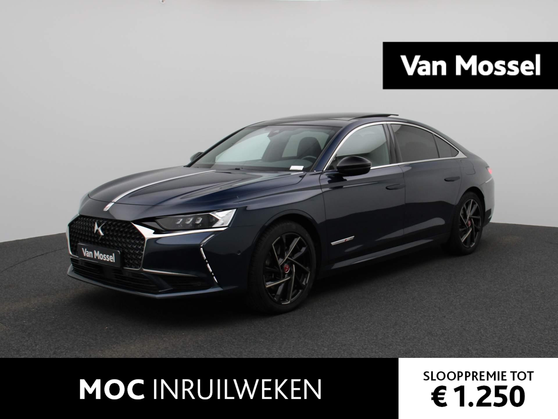 DS 9 E-Tense Performance Line+ | Half-Leder | Navigatie | Camera | Apple Carplay/Android Auto | Cruise control | Dodehoek Detectie |