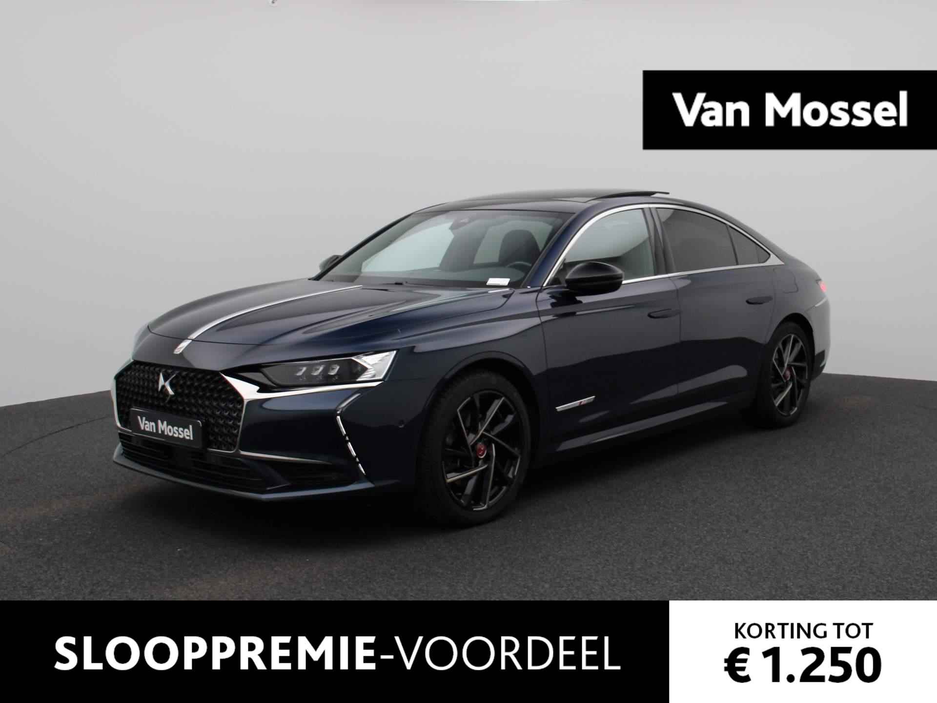 DS 9 E-Tense Performance Line+ | Half-Leder | Navigatie | Camera | Apple Carplay/Android Auto | Cruise control | Dodehoek Detectie |