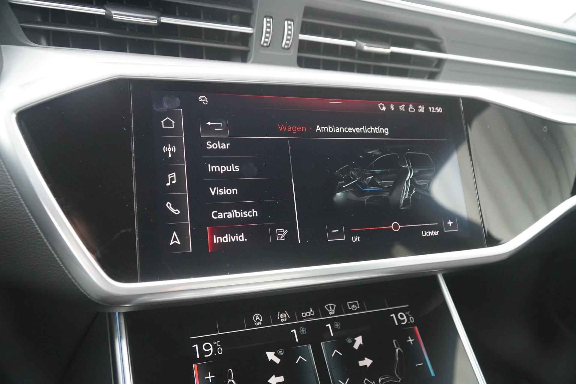 Audi A6 Avant 55 TFSI 340pk quattro Design Pro Line Plus | B&O | Trekhaak Wegklapbaar | Panoramadak - 47/50