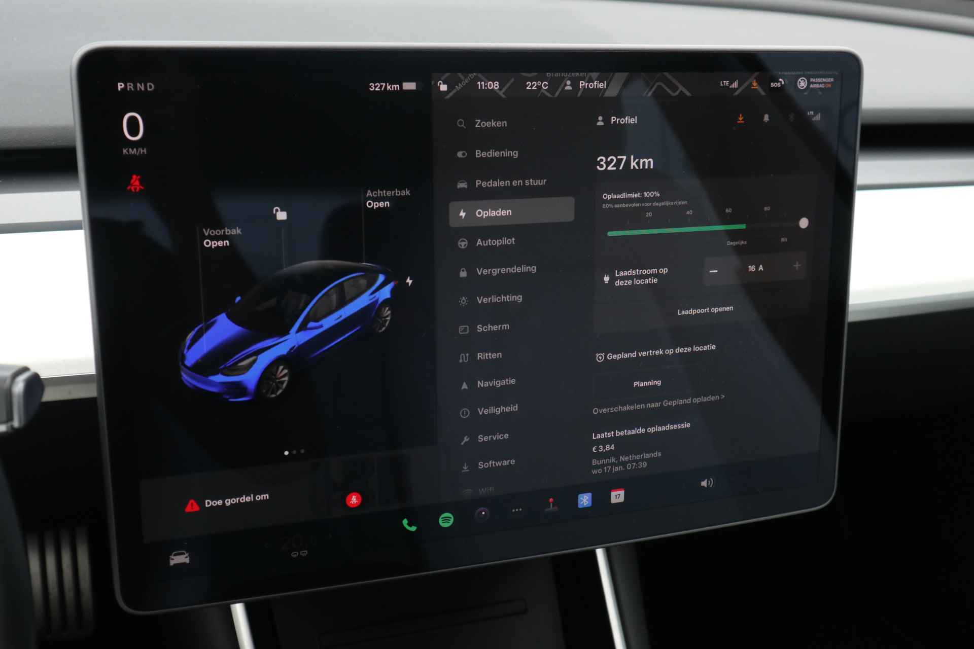 Tesla Model 3 Performance 75 kWh NL AUTO | LEDER | STOELVERW | PANO | - 23/31