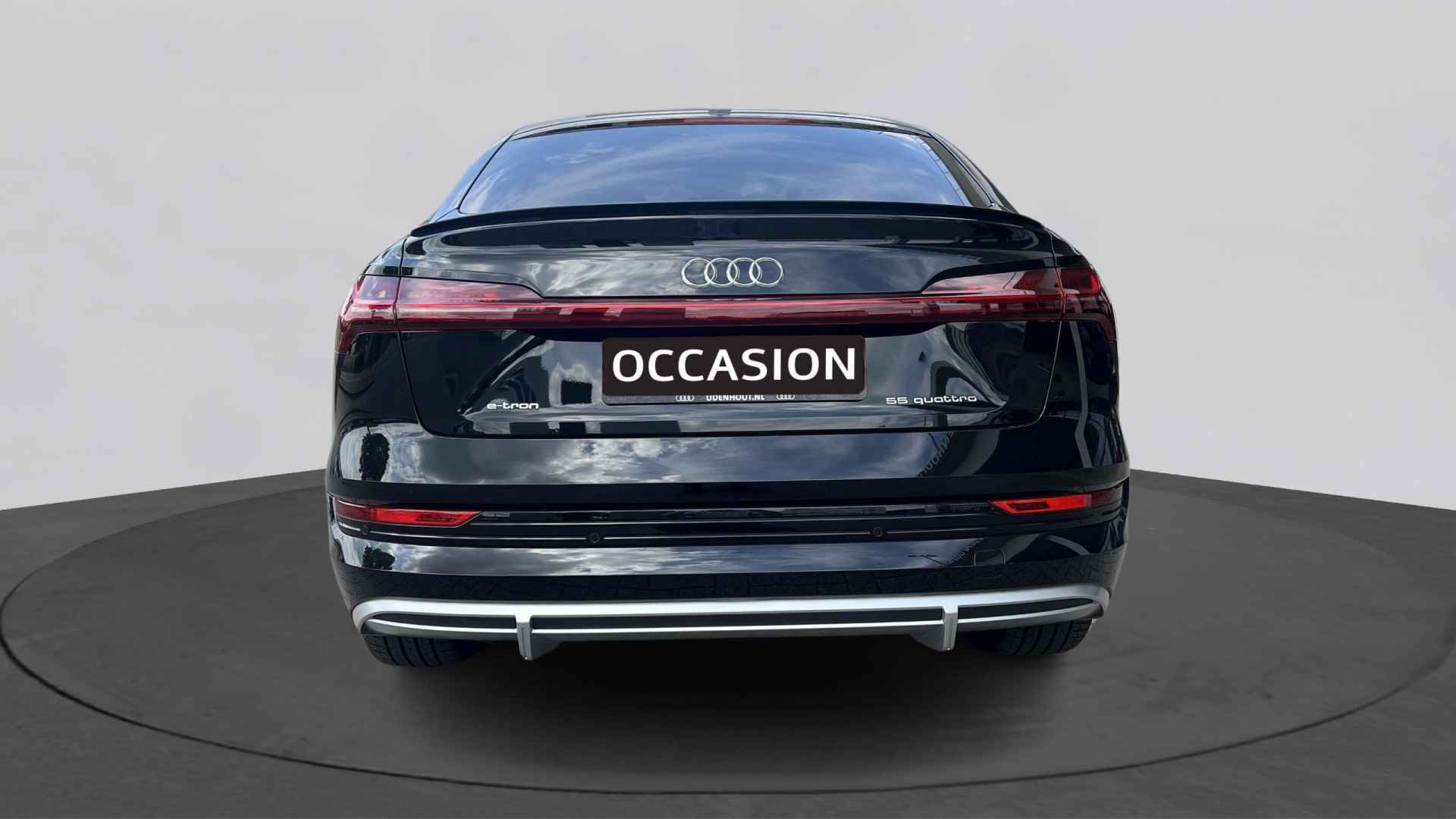 Audi e-tron Sportback 55 quattro 408pk S edition / Panoramadak / B&O Audio / Stoelverwarming - 6/25