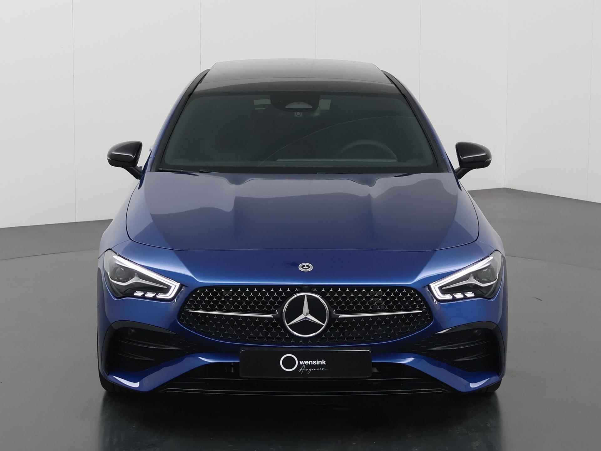 Mercedes-Benz CLA 180 Shooting Brake AMG Line | Panorama dak | Night Pakket | 19 inch | Sfeerverlichting | Spectraalblauw - 4/44