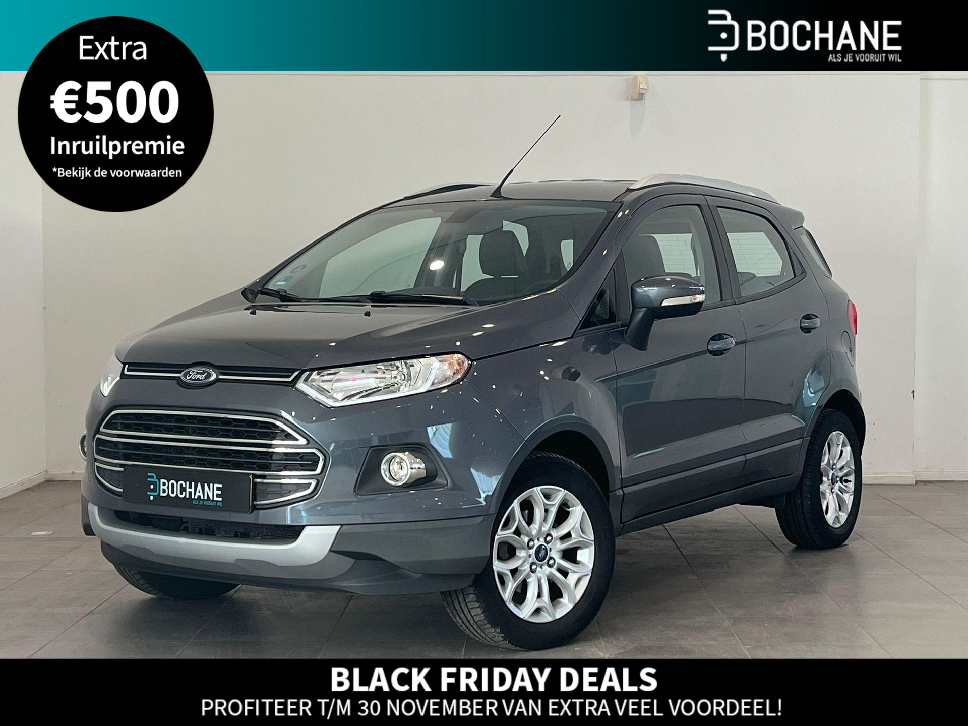 Ford EcoSport 1.0 EcoBoost 125 Titanium CLIMA | CRUISE | NAVI | PDC | STOELVERWARMING |