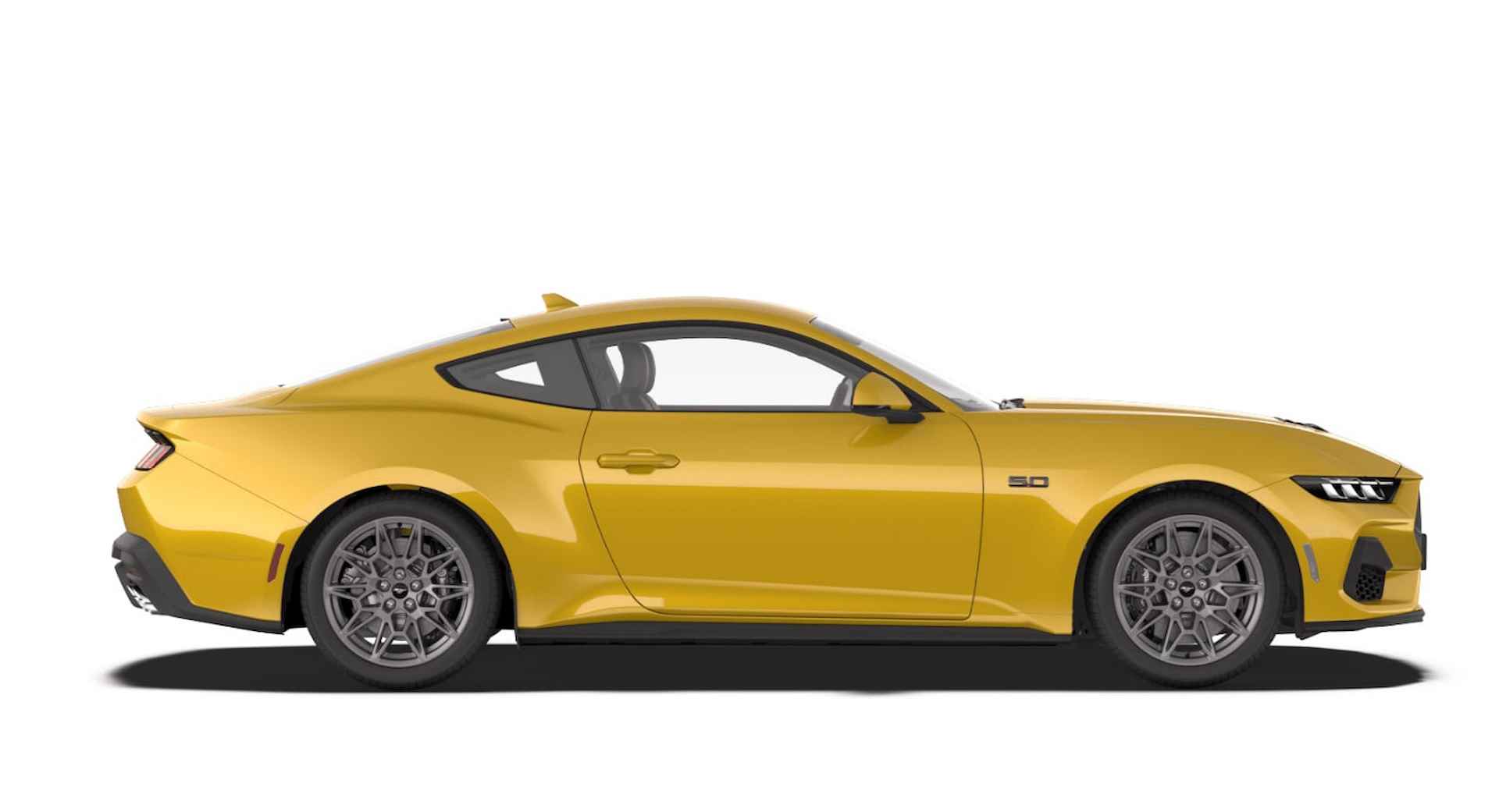 Ford Mustang Fastback 5.0 V8 GT | 2024 MODEL | AUTOMAAT | NU TE BESTELLEN | YELLOW SPLASH | - 2/12