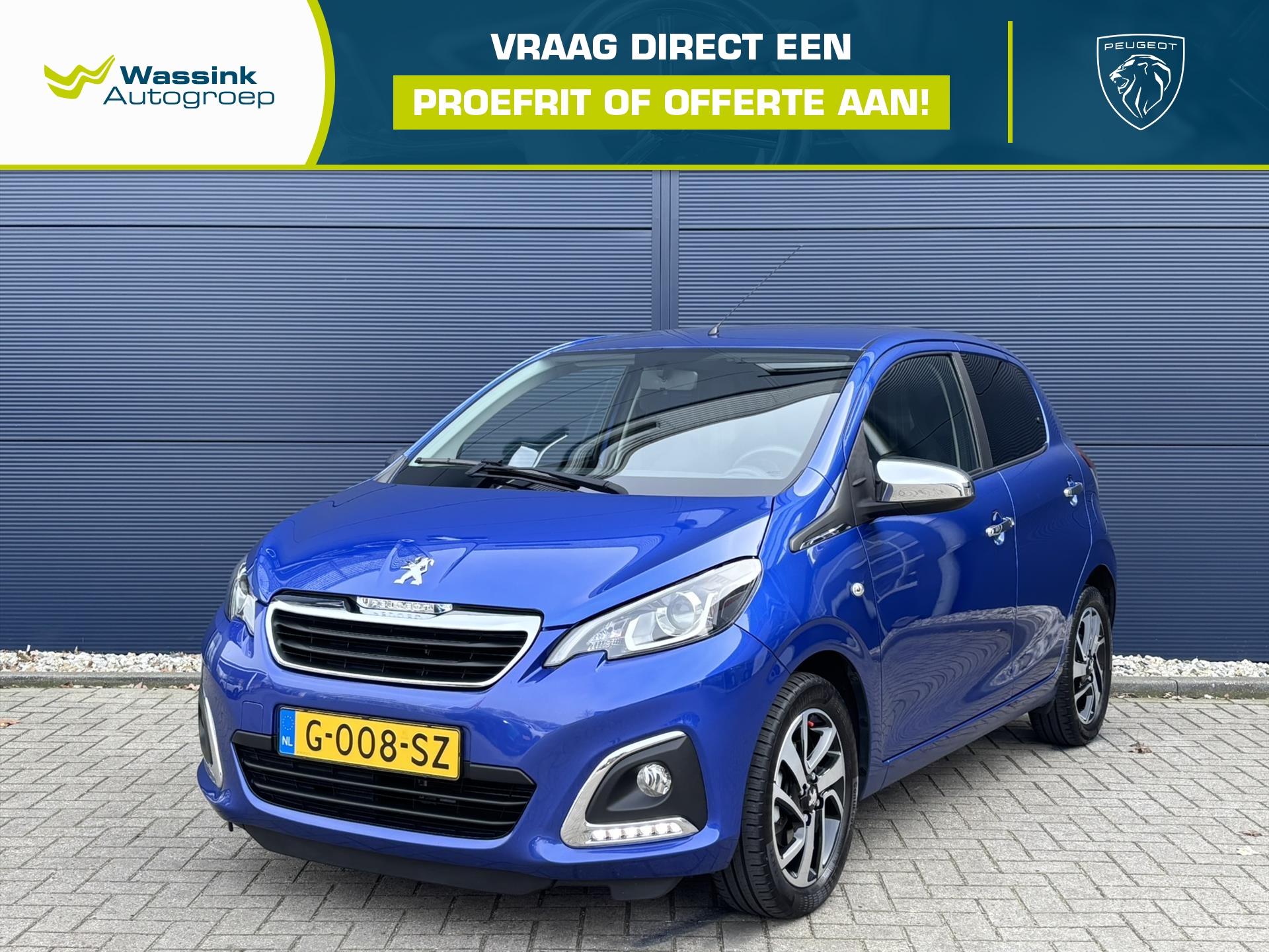 PEUGEOT 108 1.0 e-VTi 68pk 5D Allure | Groot scherm | camera | Clima