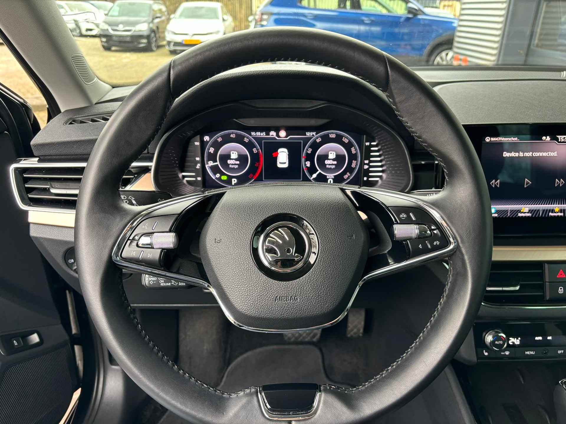 Škoda Kamiq 1.0 TSI 110pk DSG Style / LED / Digitale cockpit / Navi / Camera / Stoelverwarming / Trekhaakvoorbereiding / Keyless - 7/23