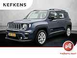 Jeep Renegade SUV S e-Hybrid 130 pk Automaat | Navigatie | Achteruitrijcamera | Lederen Bekleding | Voorstoelen Verwarmd | Keyless Entry/Start | Dodehoek Detectie | Adaptieve Cruise Control | Climate Control | LED Koplampen | 19" Lichtmetalen Velgen | Apple Carplay/Android Auto |