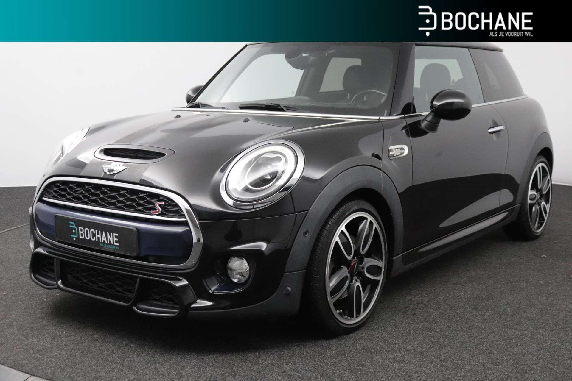 Mini Cooper S 2.0 Kings Cross JCW | Leder | Head-Up Display | Harman Kardon Audio | Stoelverwarming |