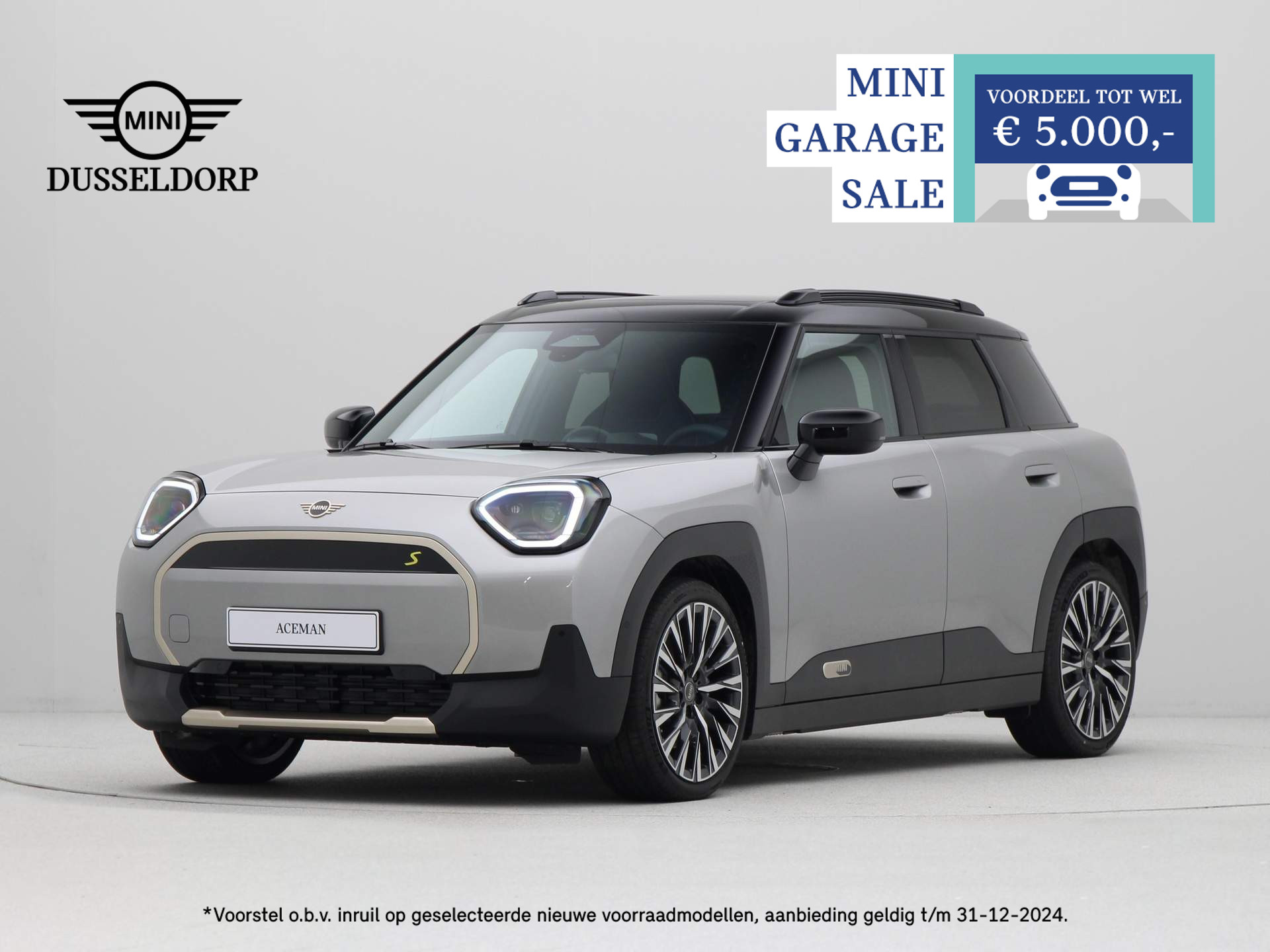 MINI Aceman SE Favoured Pakket M PRIVATE LEASE EUR 527,- (48 mnd/10.000 km)