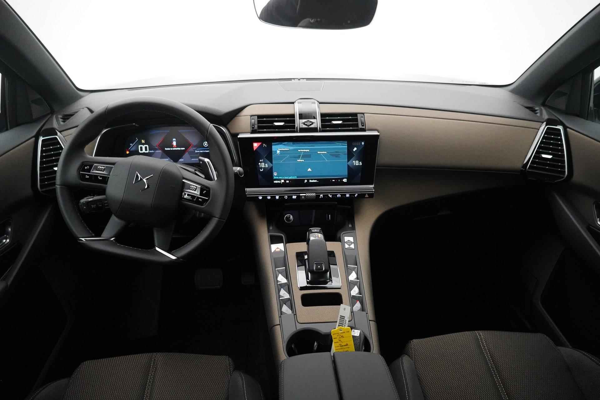 DS 7 Crossback 1.2 130PK BASTILLE+ AUT. | NAVIGATIE | CAMERA | ADAPT. CRUISE | CARPLAY | CLIMATE CONTROL | PDC v+a | LMV 19INCH | 8000 km - 19/29