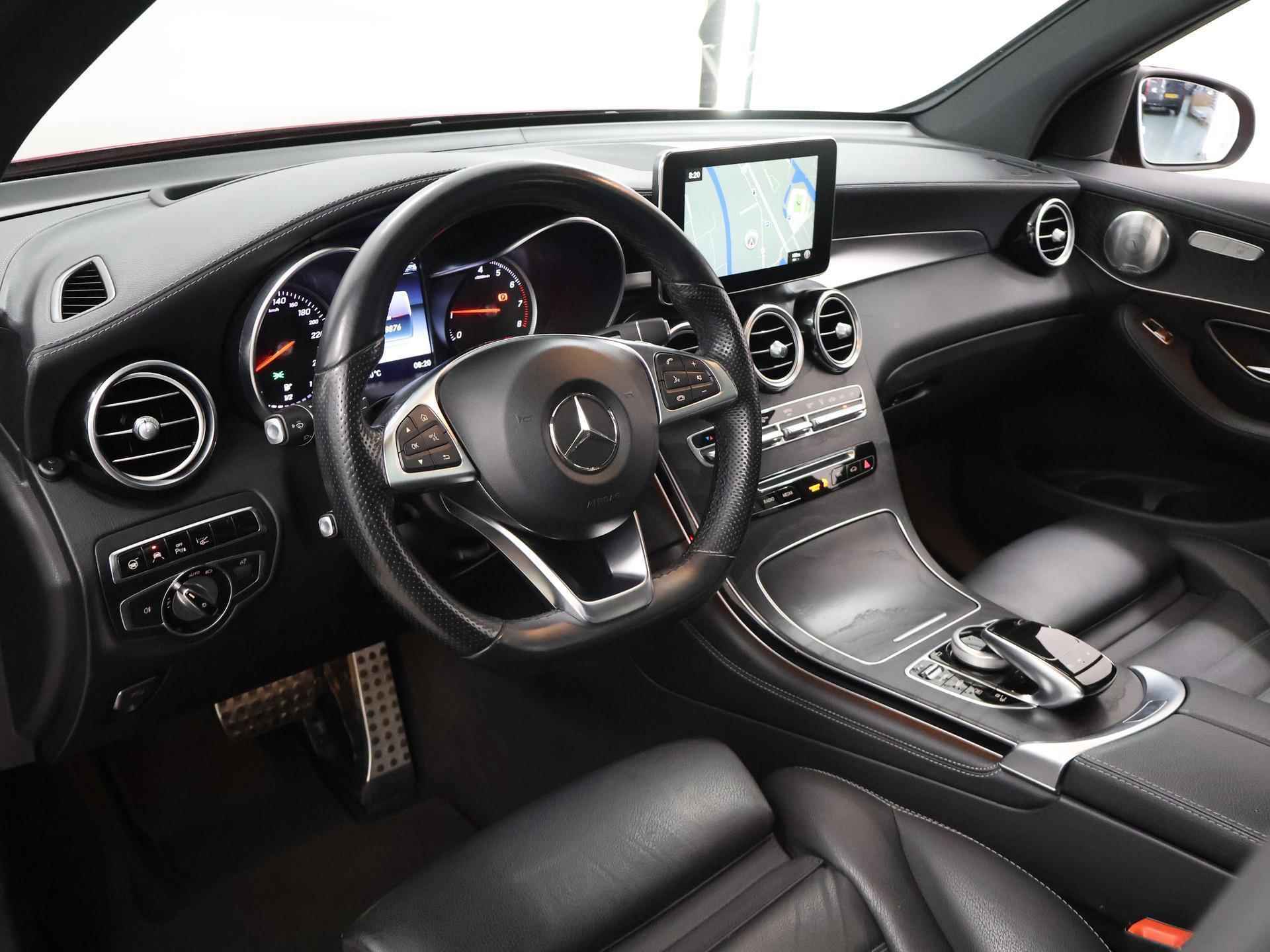 Mercedes-Benz GLC-klasse 350e 4MATIC Business Solution AMG | Luchtvering | Ele. wegklapbare trekhaak | Camera | Burmester Audio | HUD | Panoramadak | Adaptieve Cruise Control | Lederen Interieur | - 8/53