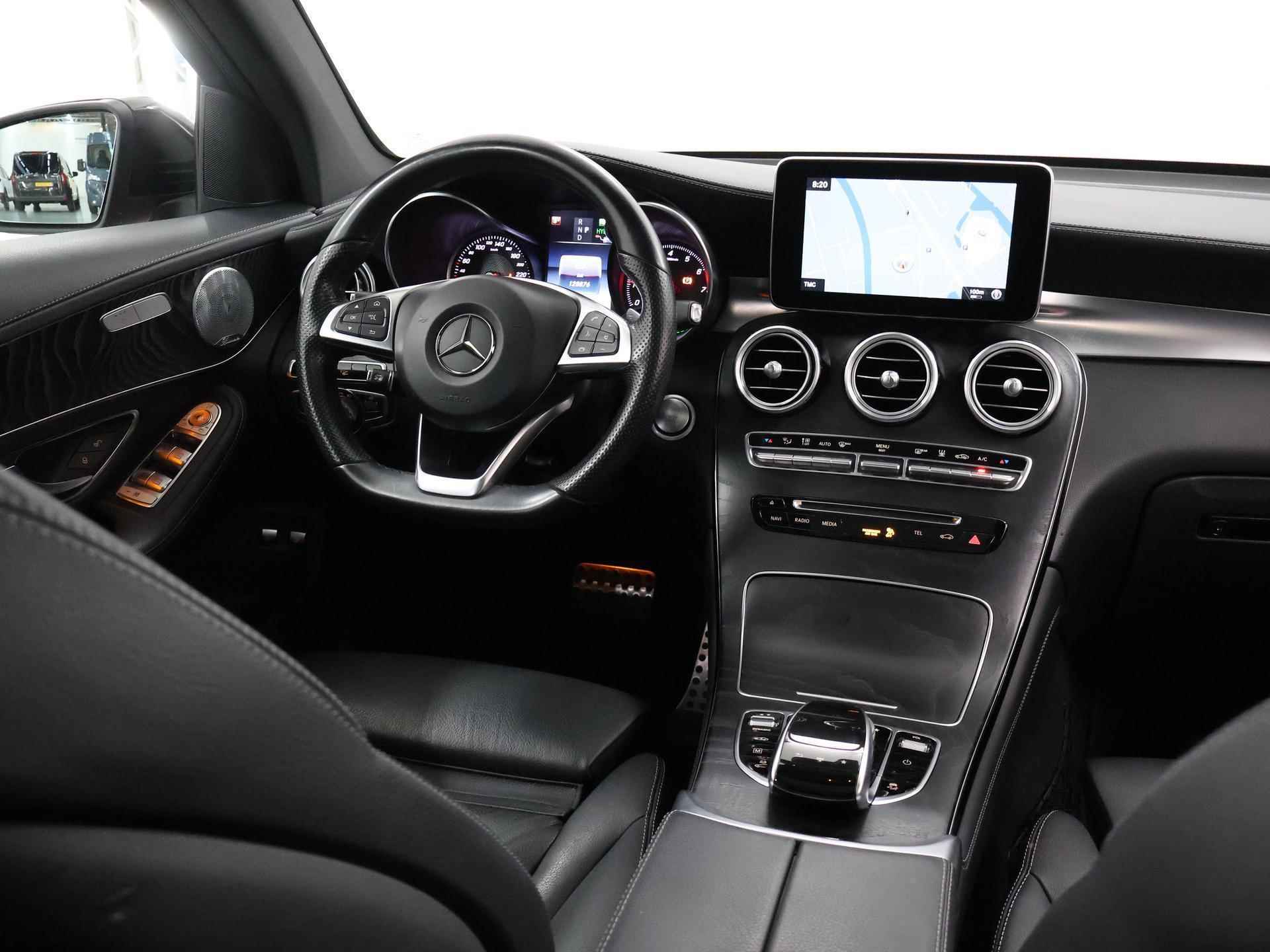 Mercedes-Benz GLC-klasse 350e 4MATIC Business Solution AMG | Luchtvering | Ele. wegklapbare trekhaak | Camera | Burmester Audio | HUD | Panoramadak | Adaptieve Cruise Control | Lederen Interieur | - 10/53