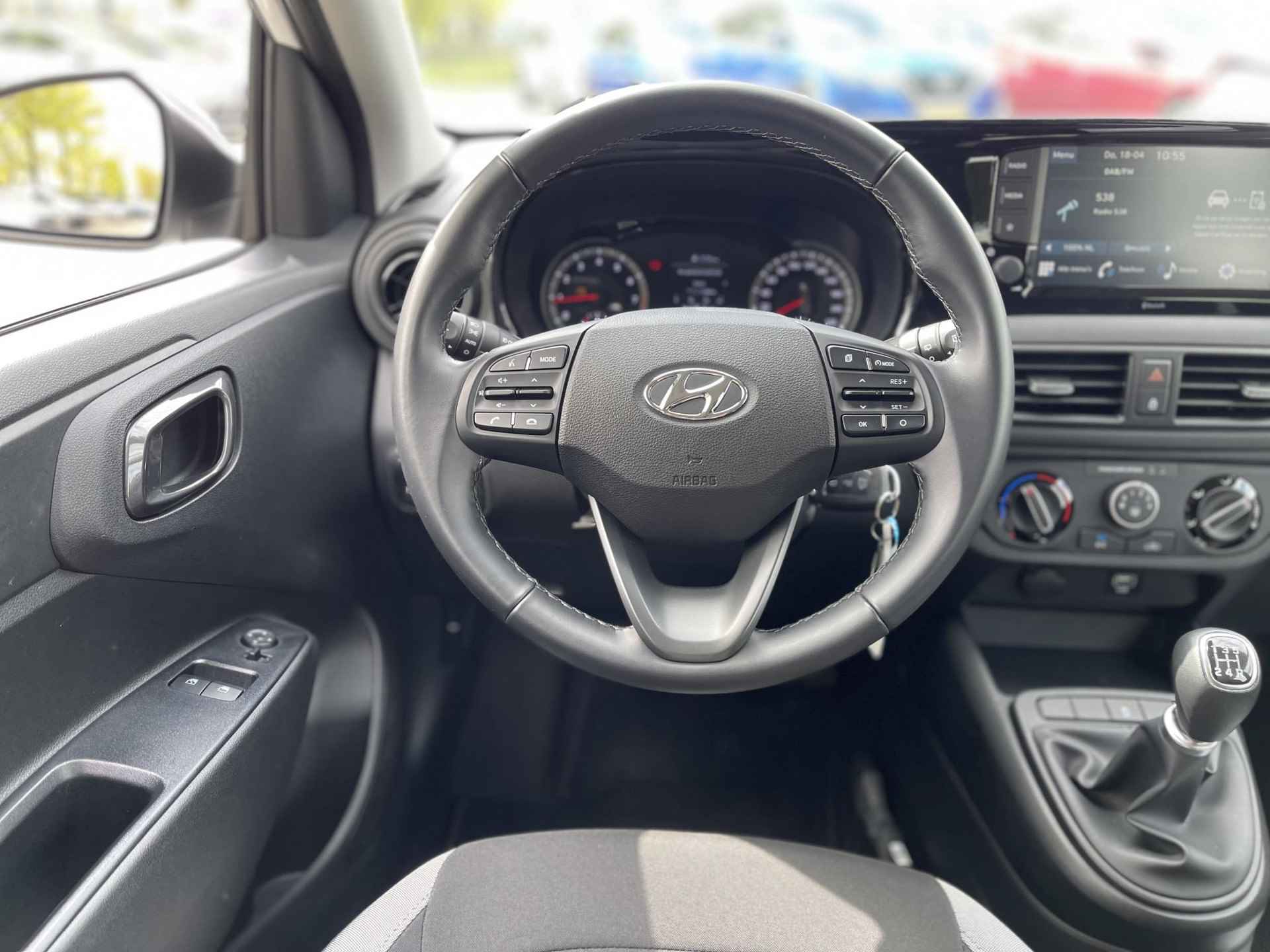 Hyundai i10 1.0 Comfort | Apple Carplay/Android Auto | Camera | Cruise Control | Airco | Bluetooth Tel. | DAB | Rijklaarprijs! - 14/24