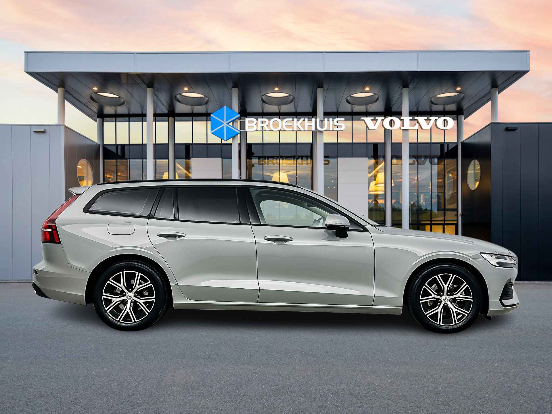 Volvo V60 B3 Essential Edition | Google | Leder | Getint glas | Parkeercamera | Parkeersensoren - 8/28