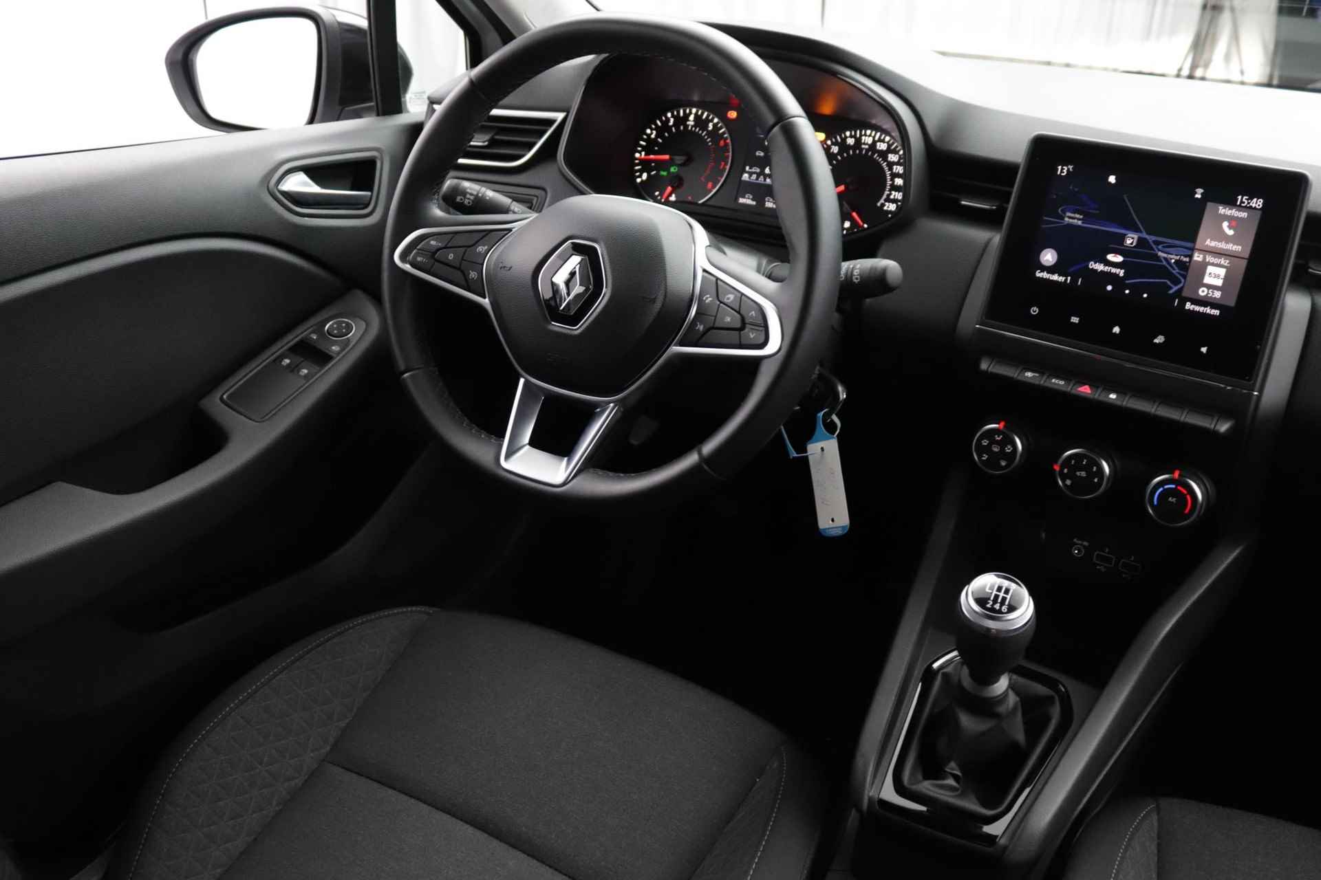Renault Clio 1.0 TCe 90 Zen | Cruise Control| LED Koplampen| 5DRS| Airco| Carplay&Android| Lane Assist| Parkeersensoren| - 12/39