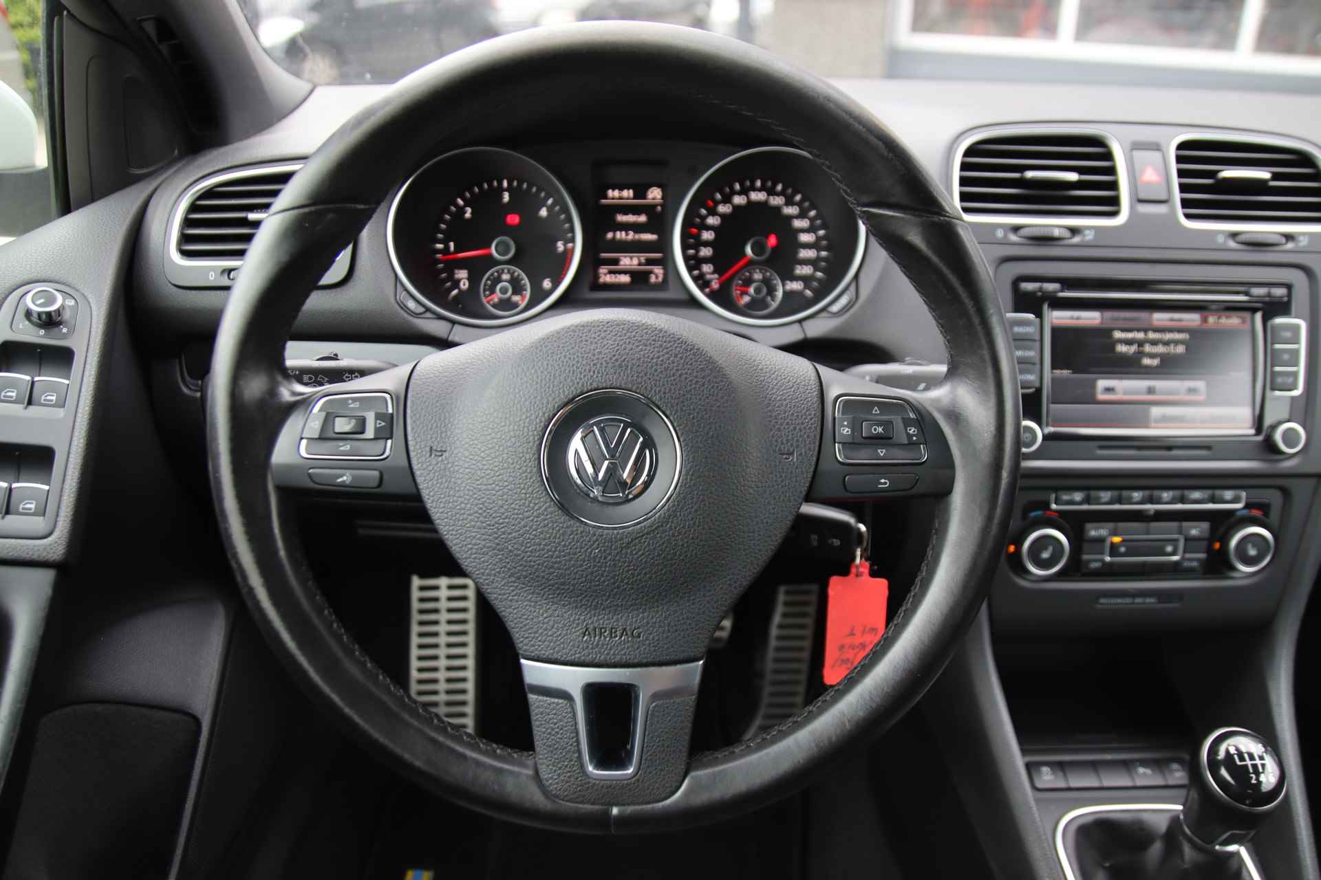 Volkswagen GOLF Cabriolet 2.0 TDI Highline Bluemotion Leder, 2x PDC, Stoel vw, Xenon, BOMVOL! WINTERSALE! - 16/48