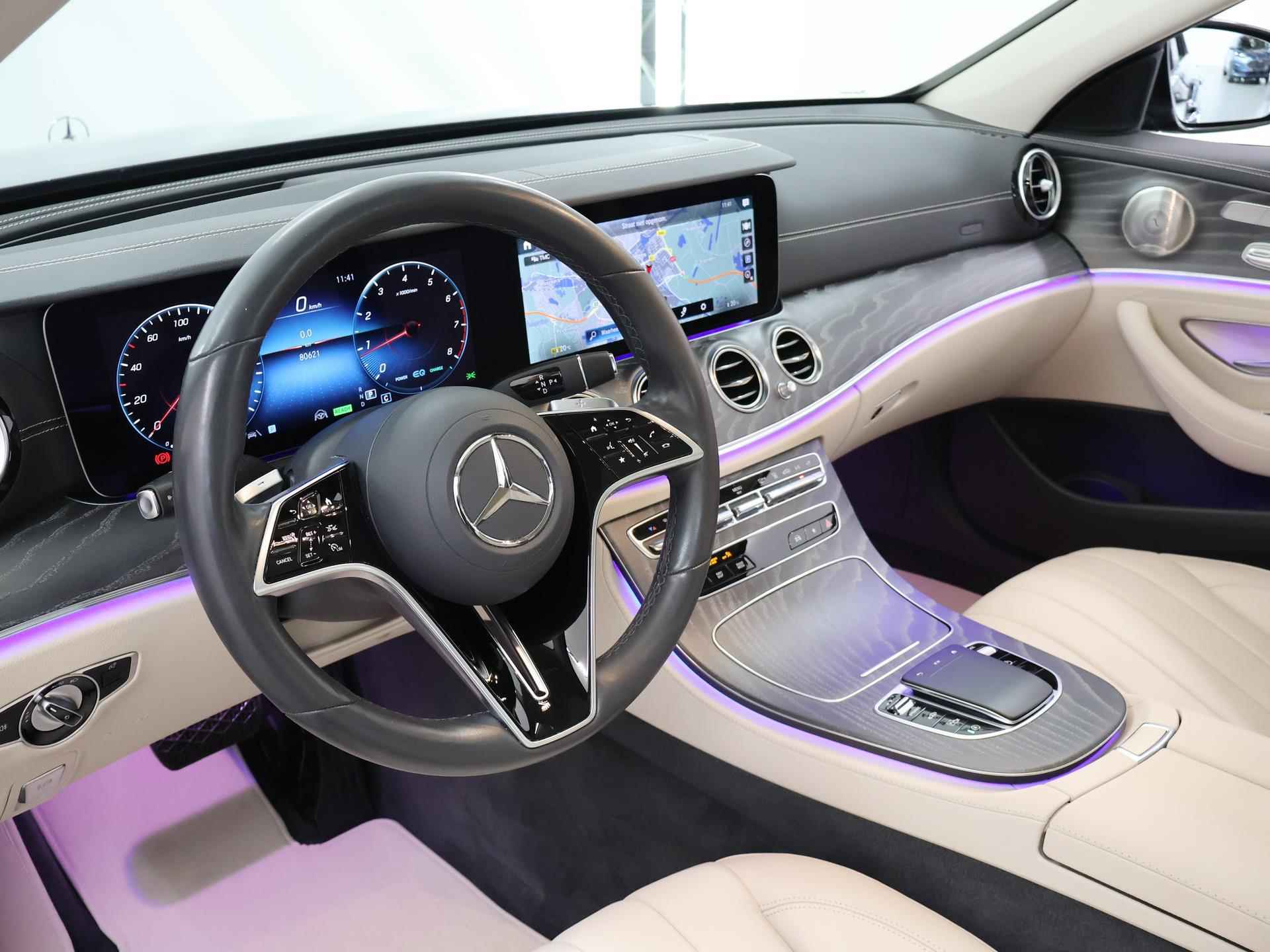 Mercedes-Benz E-klasse 200 Exclusive Line | Panoramadak | Nappa leder | Rij-assistentie[pakket | Luchtvering |Burmester | Multibeam Led | Head-up - 8/52