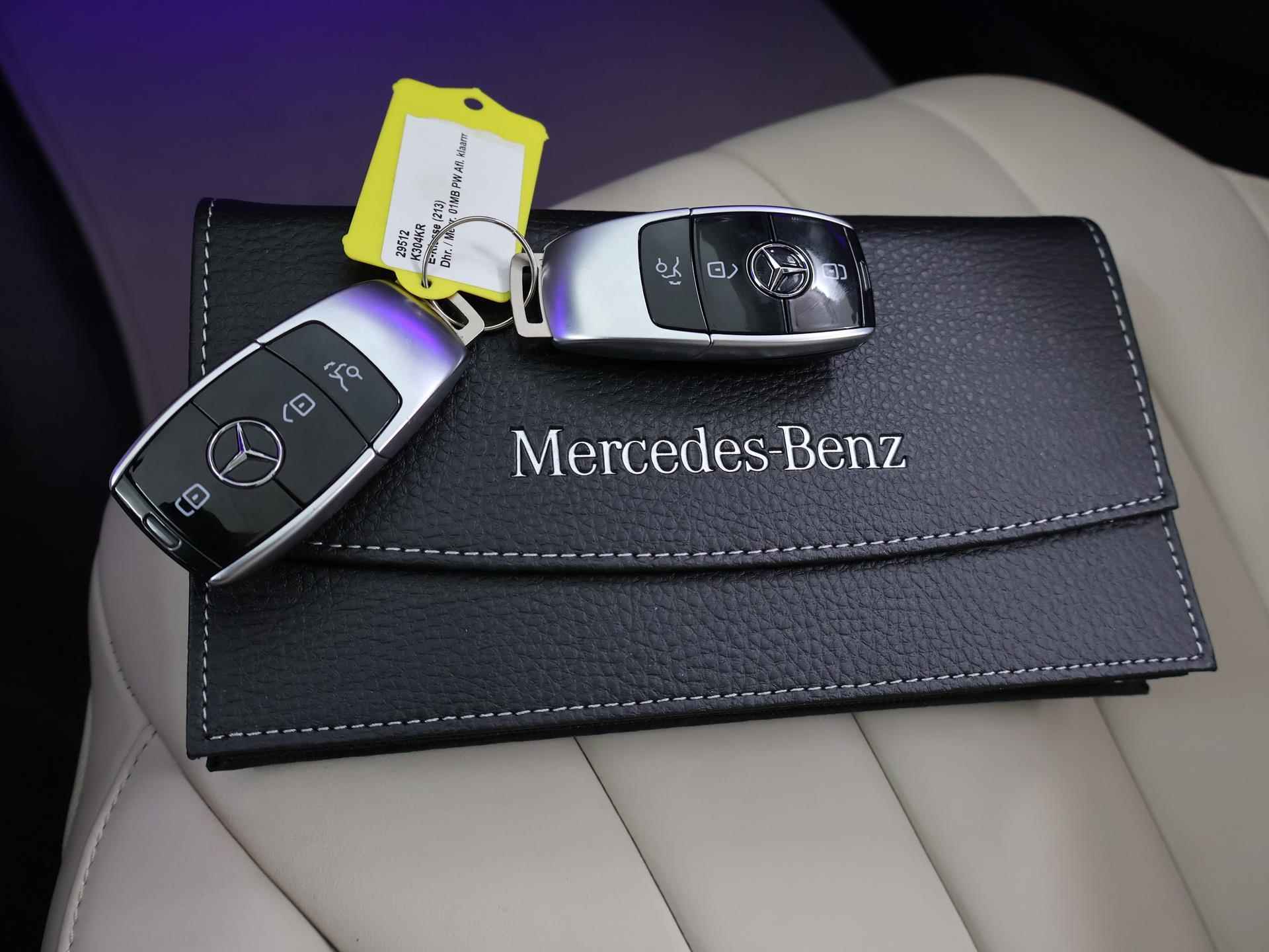 Mercedes-Benz E-klasse 200 Exclusive Line | Panoramadak | Nappa leder | Rij-assistentie[pakket | Luchtvering |Burmester | Multibeam Led | Head-up - 34/52