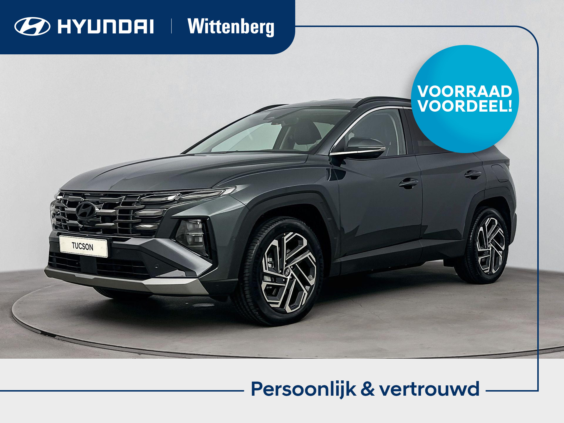 Hyundai Tucson 1.6 T-GDI HEV Premium Sky | €1500,- voorraadvoordeel | Facelift | Nieuw | Direct leverbaar uit voorraad |