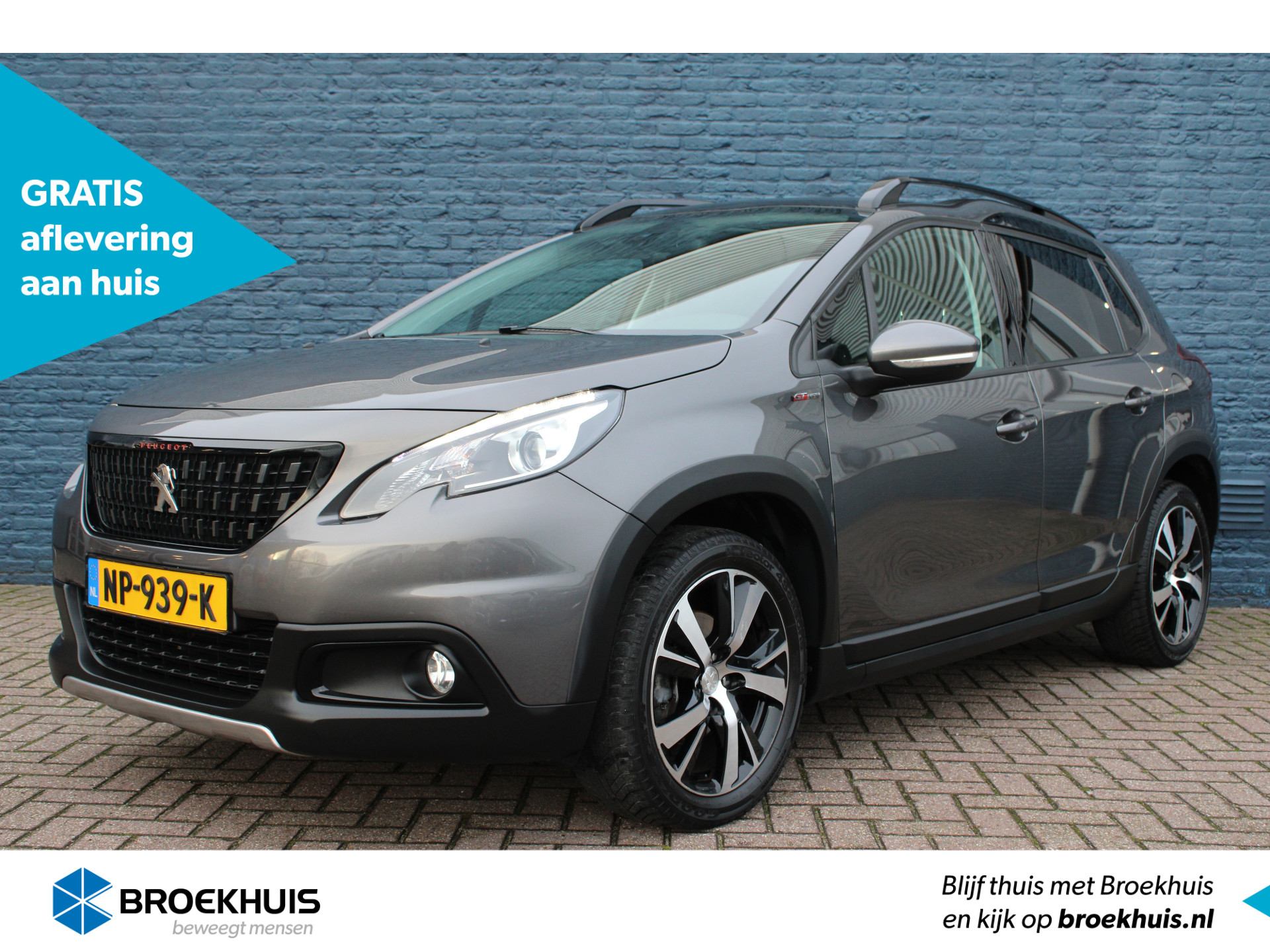 Peugeot 2008 SUV 1.2 PureTech 130pk GT-line | Navigatie | Panoramadak | JBL | LPG | Grip control | All season |