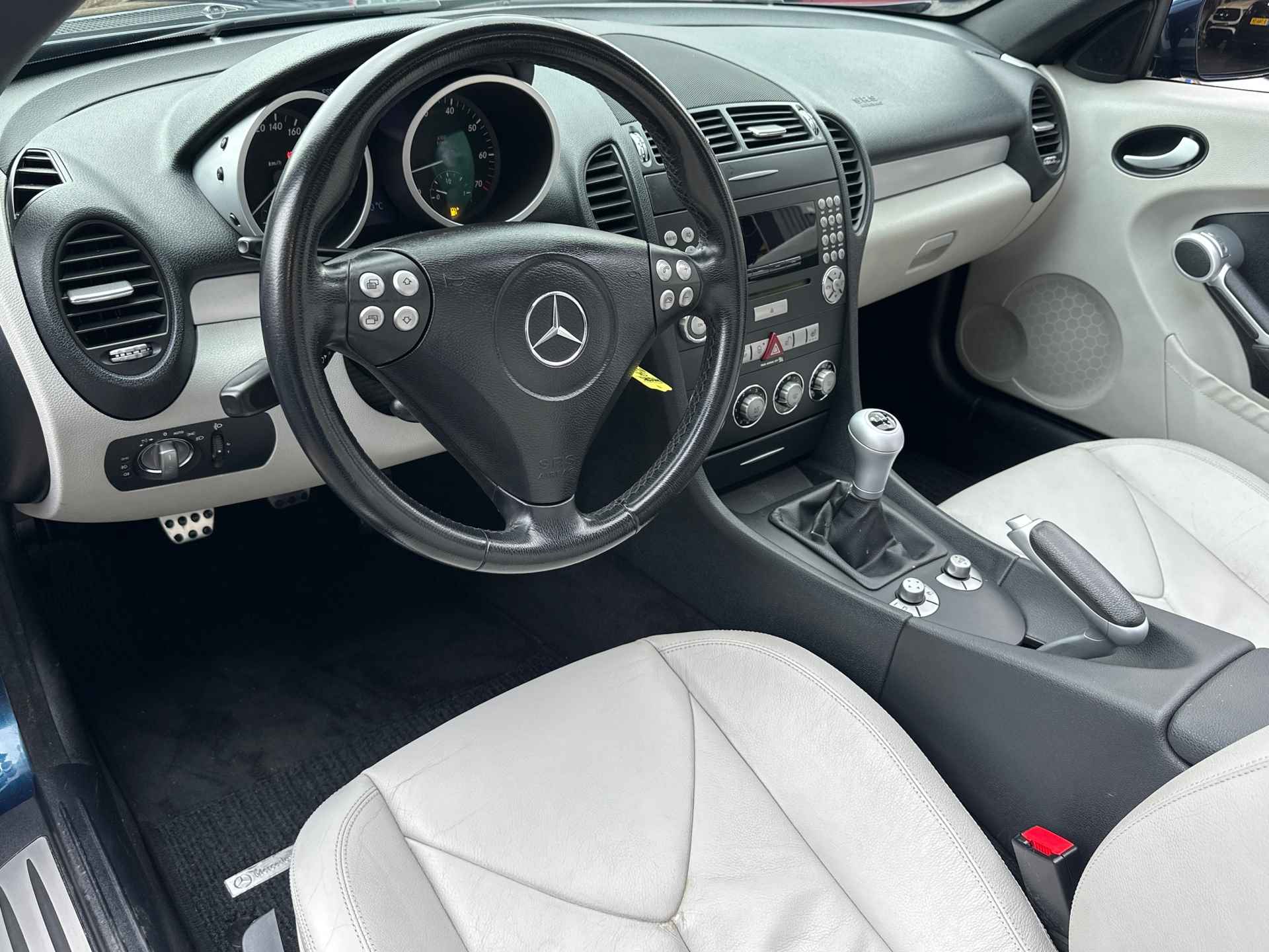 Mercedes-Benz SLK-klasse 200 K. Leder - Nieuw apk - Airco - Cruise - Xenon - Nieuw Staat - 13/26