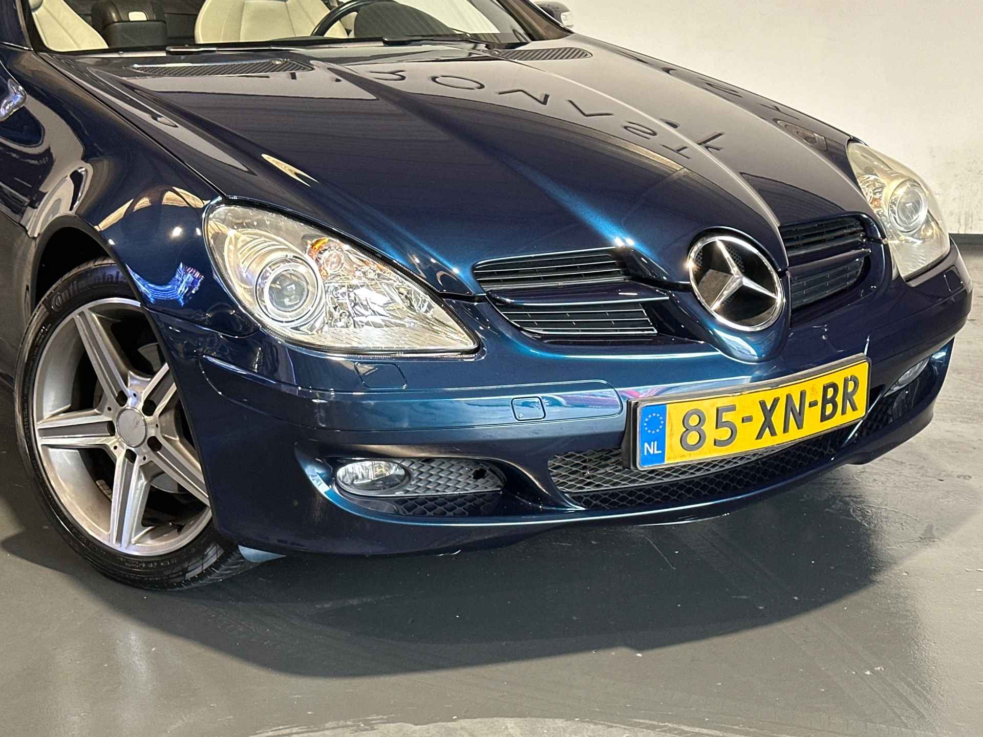 Mercedes-Benz SLK-klasse 200 K. Leder - Nieuw apk - Airco - Cruise - Xenon - Nieuw Staat - 22/26