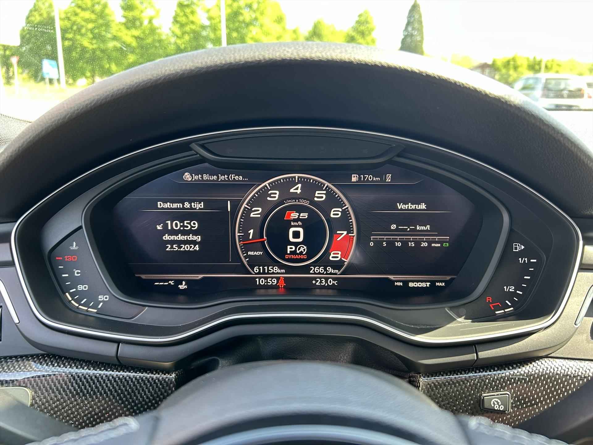Audi S5 3.0 TFSI Quattro / Virtual Cockpit / Leder / B&O - 12/46