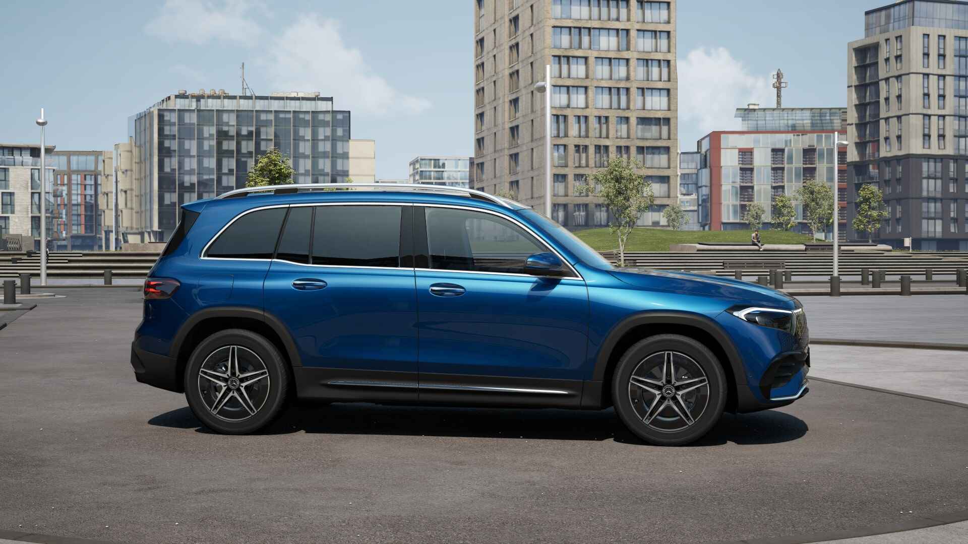 Mercedes-Benz EQB 250+ AMG Line LIMITED 71 kWh | Trekhaak | Parkeerpakket met achteruitrijcamera | Dodehoekassistent | Premium pakket | EASY PACK achterklep | KEYLESS-GO comfort pakket | Verwarmde stoelen vooraan | - 5/25