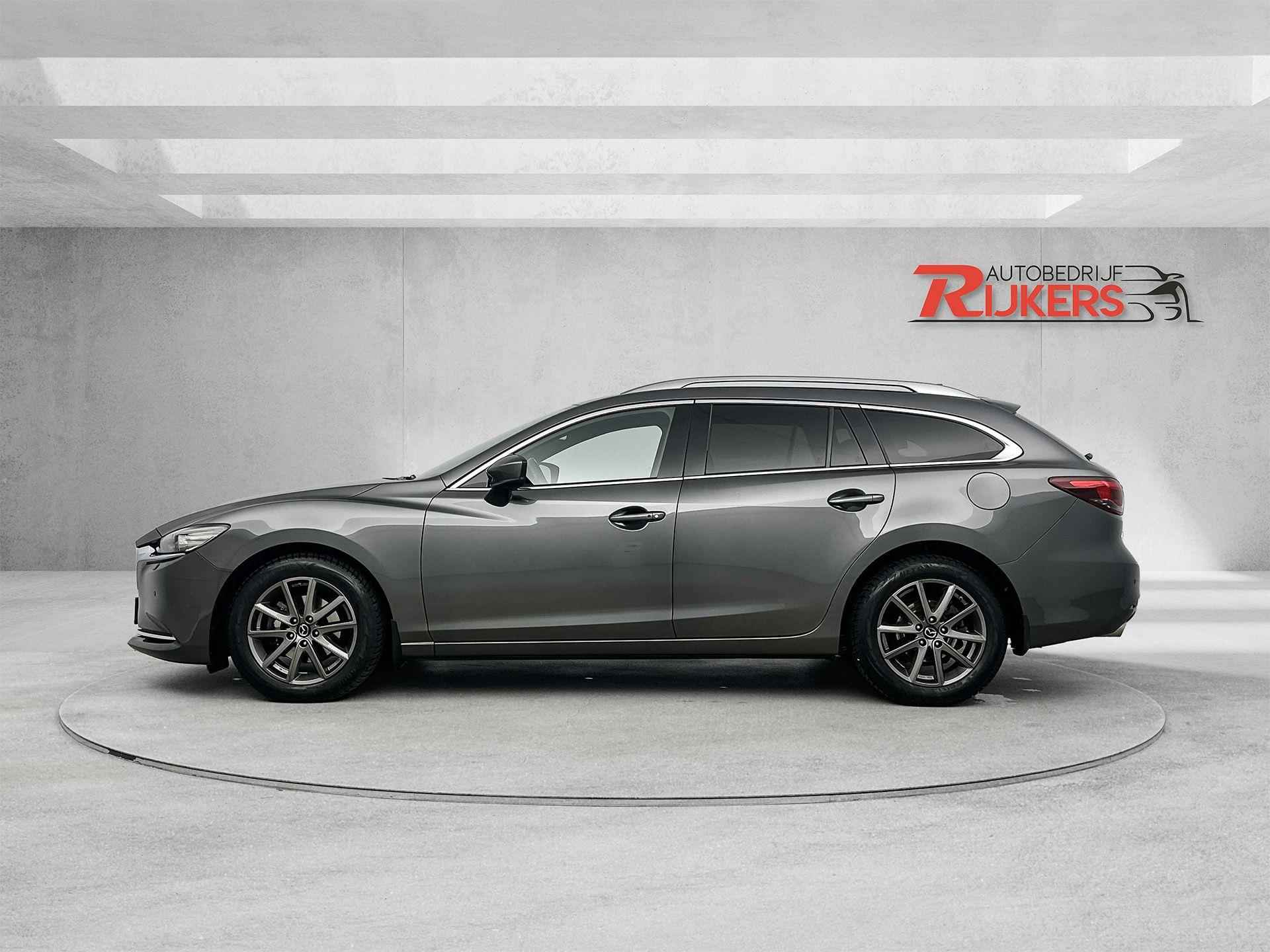 Mazda 6 Sportbreak 2.5 SkyActiv-G 194 Signature Aut,360Camera,ACC,Blis,Lane Assist,Apple Carpl,Stoel venti+verw,Climate Contr,Navi - 10/34