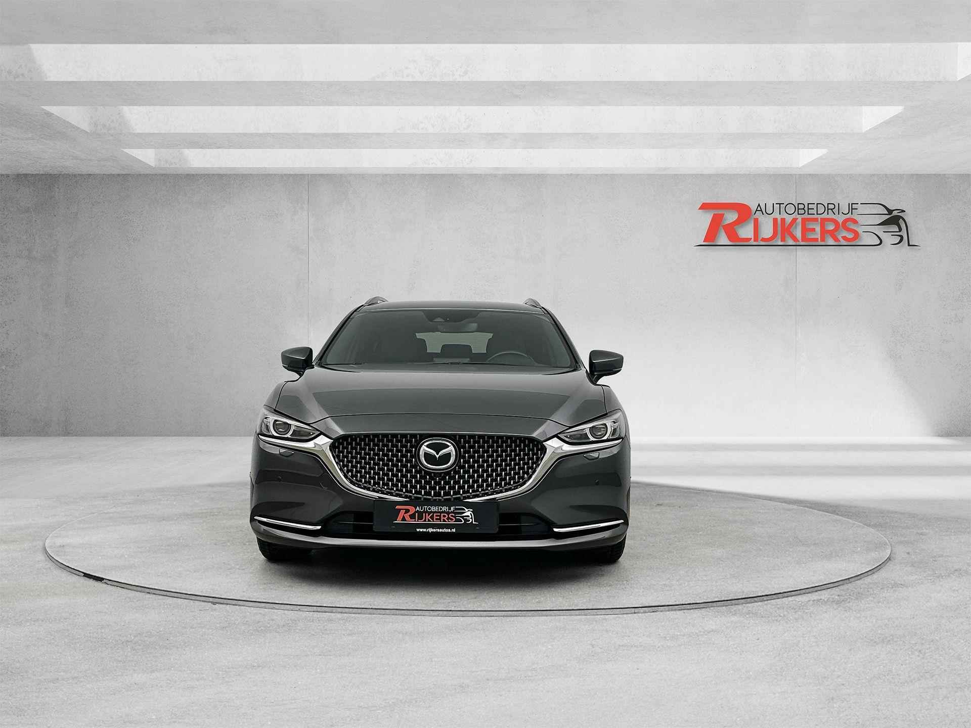 Mazda 6 Sportbreak 2.5 SkyActiv-G 194 Signature Aut,360Camera,ACC,Blis,Lane Assist,Apple Carpl,Stoel venti+verw,Climate Contr,Navi - 21/34