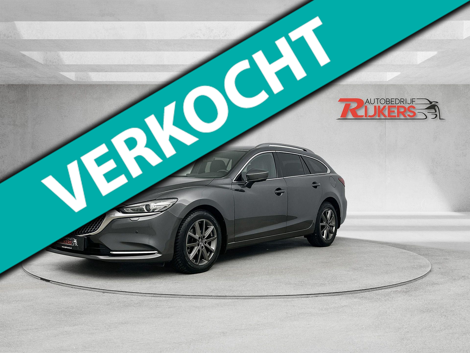 Mazda 6 Sportbreak 2.5 SkyActiv-G 194 Signature Aut,360Camera,ACC,Blis,Lane Assist,Apple Carpl,Stoel venti+verw,Climate Contr,Navi