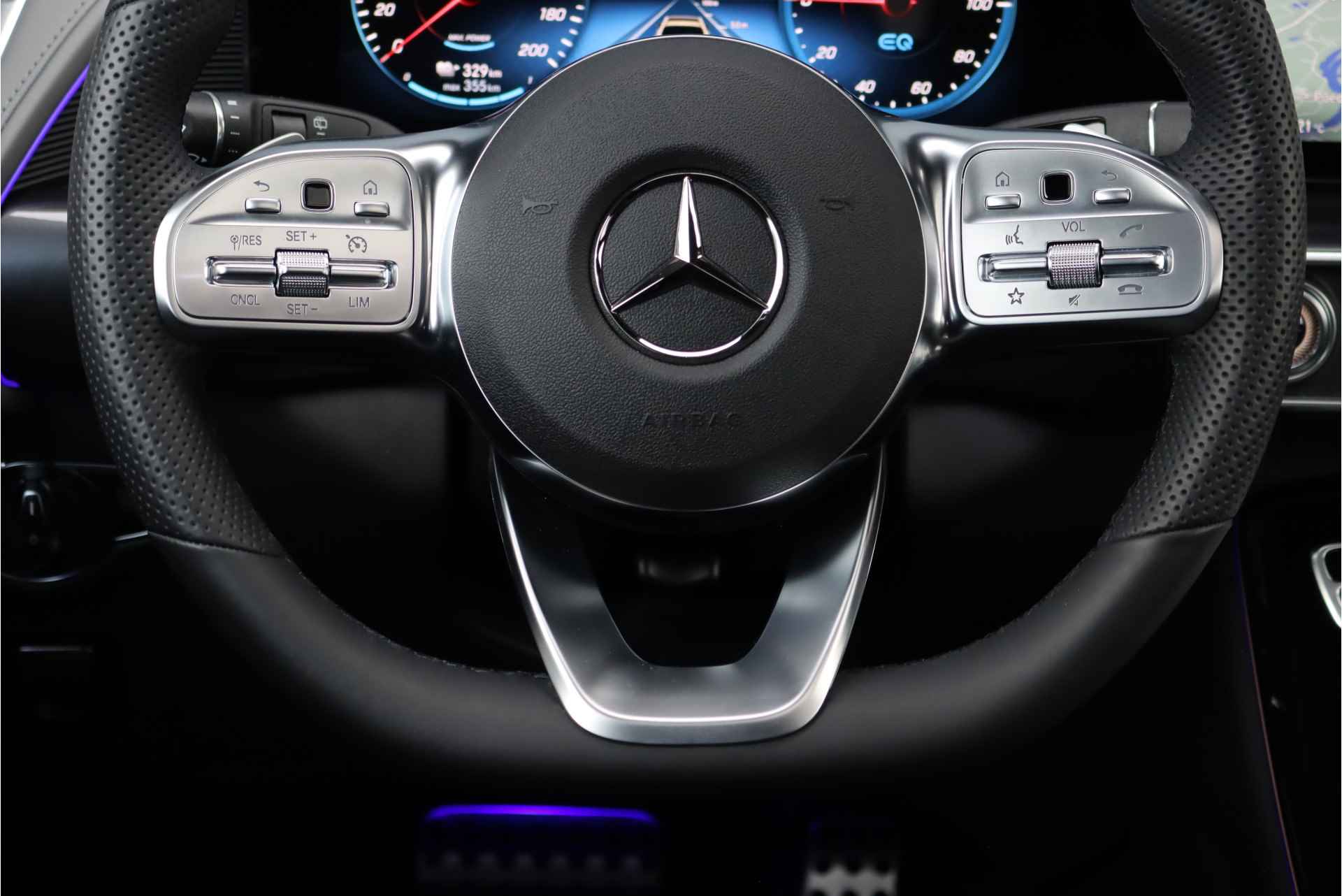 Mercedes-Benz EQC 400 4-MATIC AMG Line 80 kWh, ex BTW 53.500,- netto, Schuifdak, Head-up Display, Surround Camera, Elek. Trekhaak, Dodehoekassistent, Advanced Sound System, Stoelverwarming, Sfeerverlichting, Etc. - 30/51