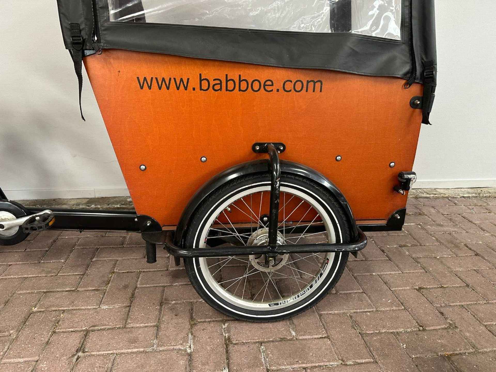 Babboe Big-E 3125km incl. Regentent Bruin 52cm 2021 - 3/8