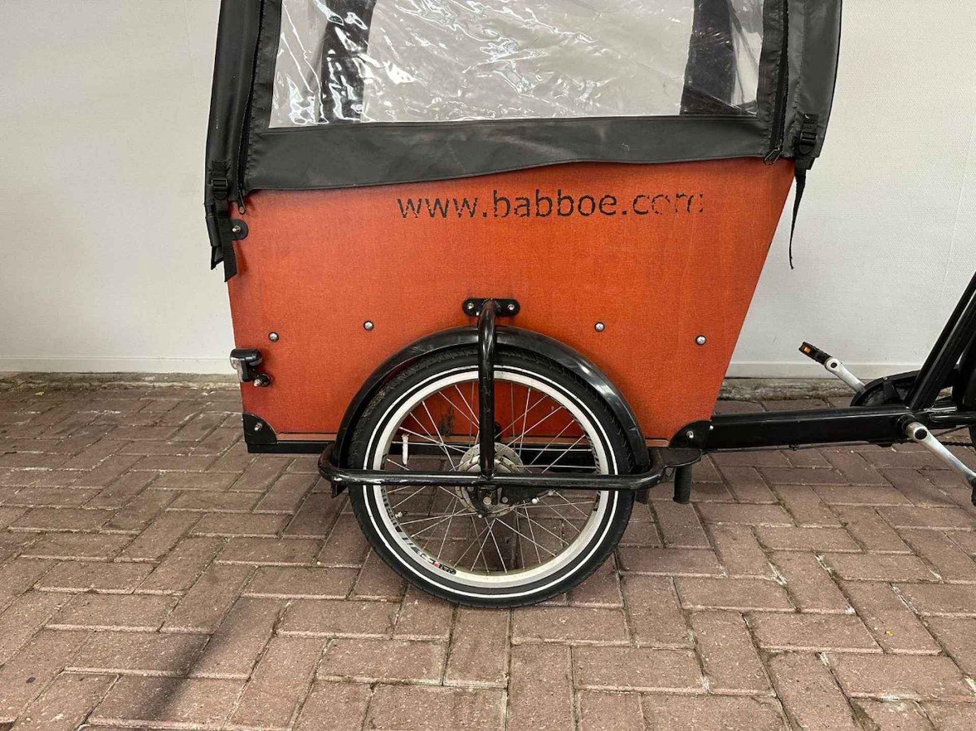 Babboe Big-E 3125km incl. Regentent Bruin 52cm 2021 - 4/8